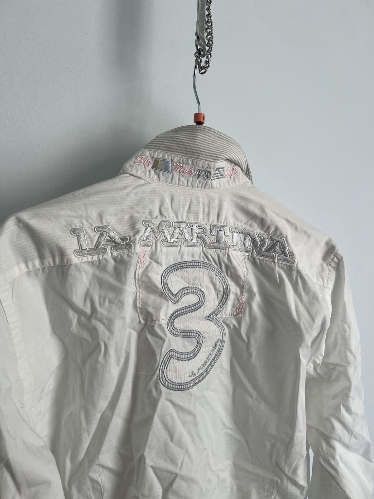 La Martina La Martina Shirt Long Sleeve Polo Cup Y2K Size M Size US L / EU 52-54 / 3 - 8 Thumbnail