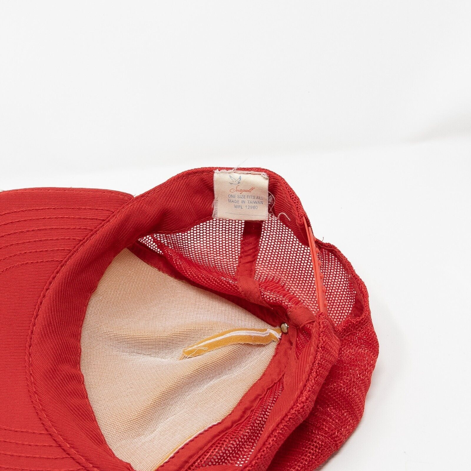 Vintage Vintage 90s Workwear Bricklayer Trucker Hat - Foam Mesh Snap Size ONE SIZE - 7 Thumbnail