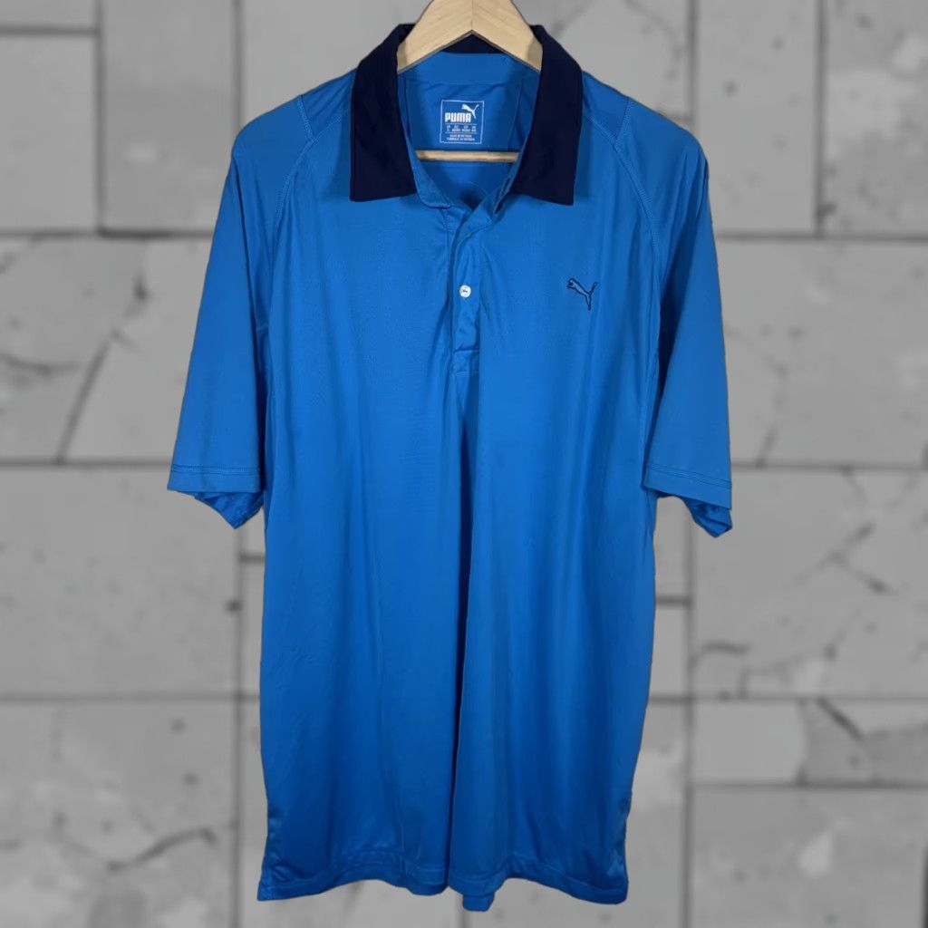 Puma Puma Blue Athletic Polo Shirt Men Size XL User: Puma Blue Athletic Polo Shirt Men's Size XL Size US XL / EU 56 / 4 - 1 Thumbnail