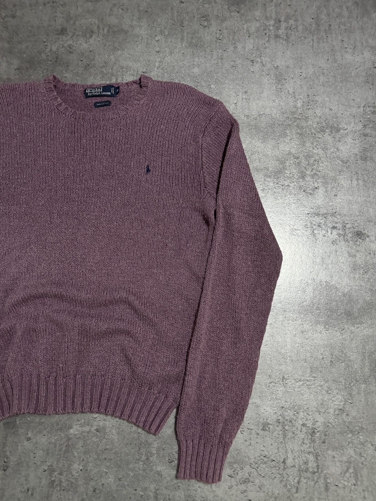 Polo Ralph Lauren × Vintage Polo Ralph Lauren Vintage 90s Boxy Sweater Pony Logo Y2K Size US M / EU 48-50 / 2 - 2 Thumbnail