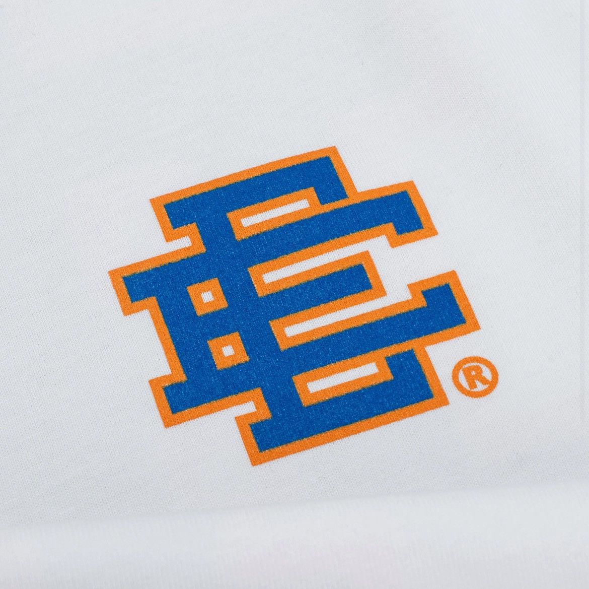 Eric Emanuel Eric Emanuel Big logo orange & blue long sleeve shirt CL Size US XL / EU 56 / 4 - 1 Thumbnail