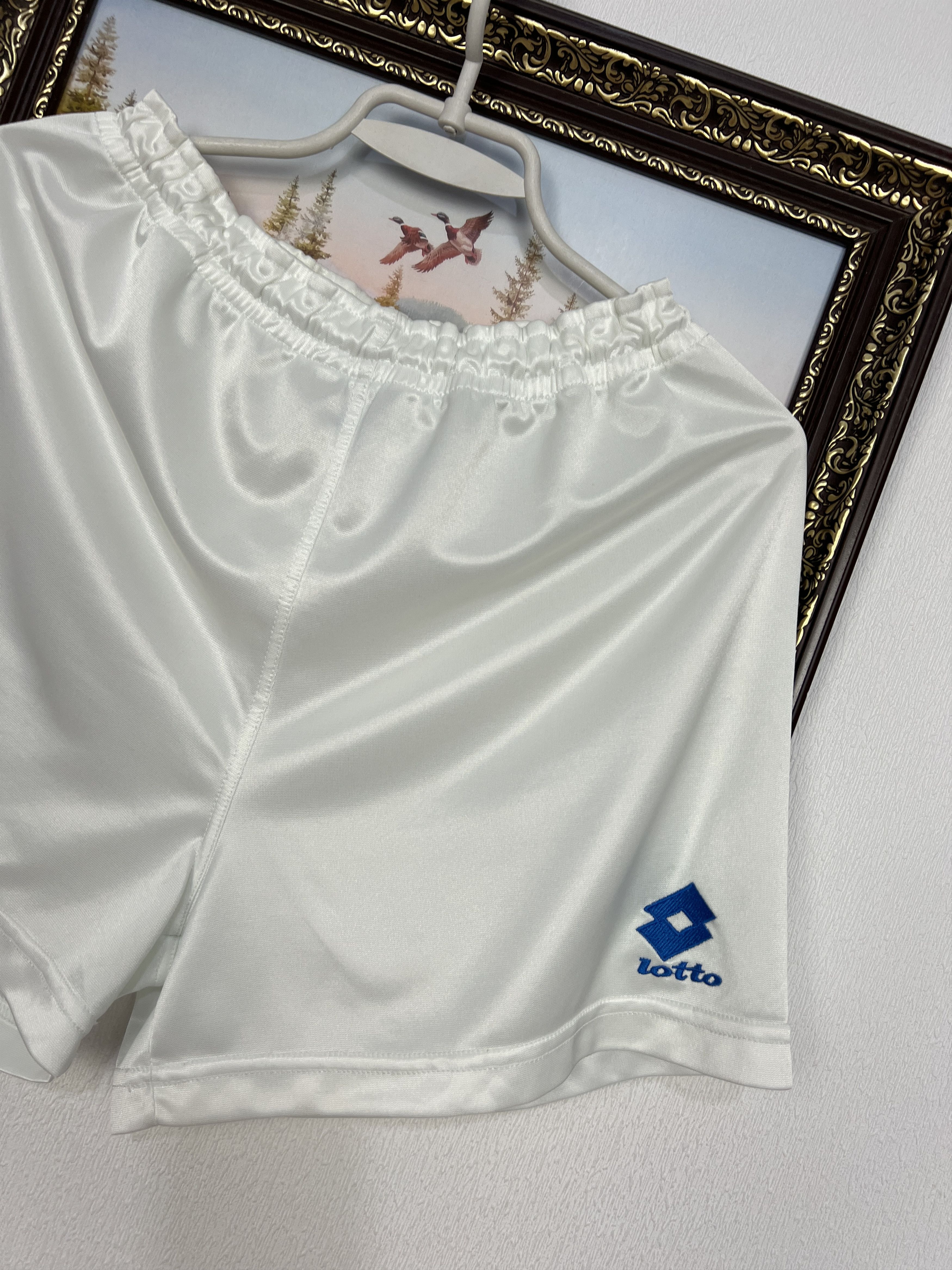 Lotto Sport Vintage 90's Lotto Napoli Football Shorts Soccer Mens XL Size US 36 / EU 52 - 2 Thumbnail