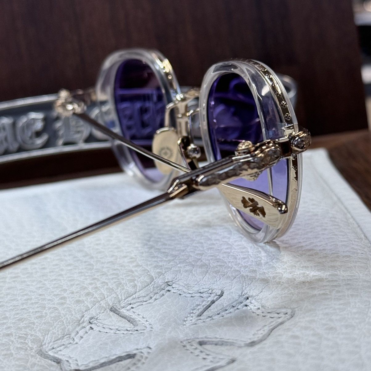 Chrome Hearts Chrome Hearts Sex-T9 1/1 Sunglasses Size ONE SIZE - 9 Thumbnail
