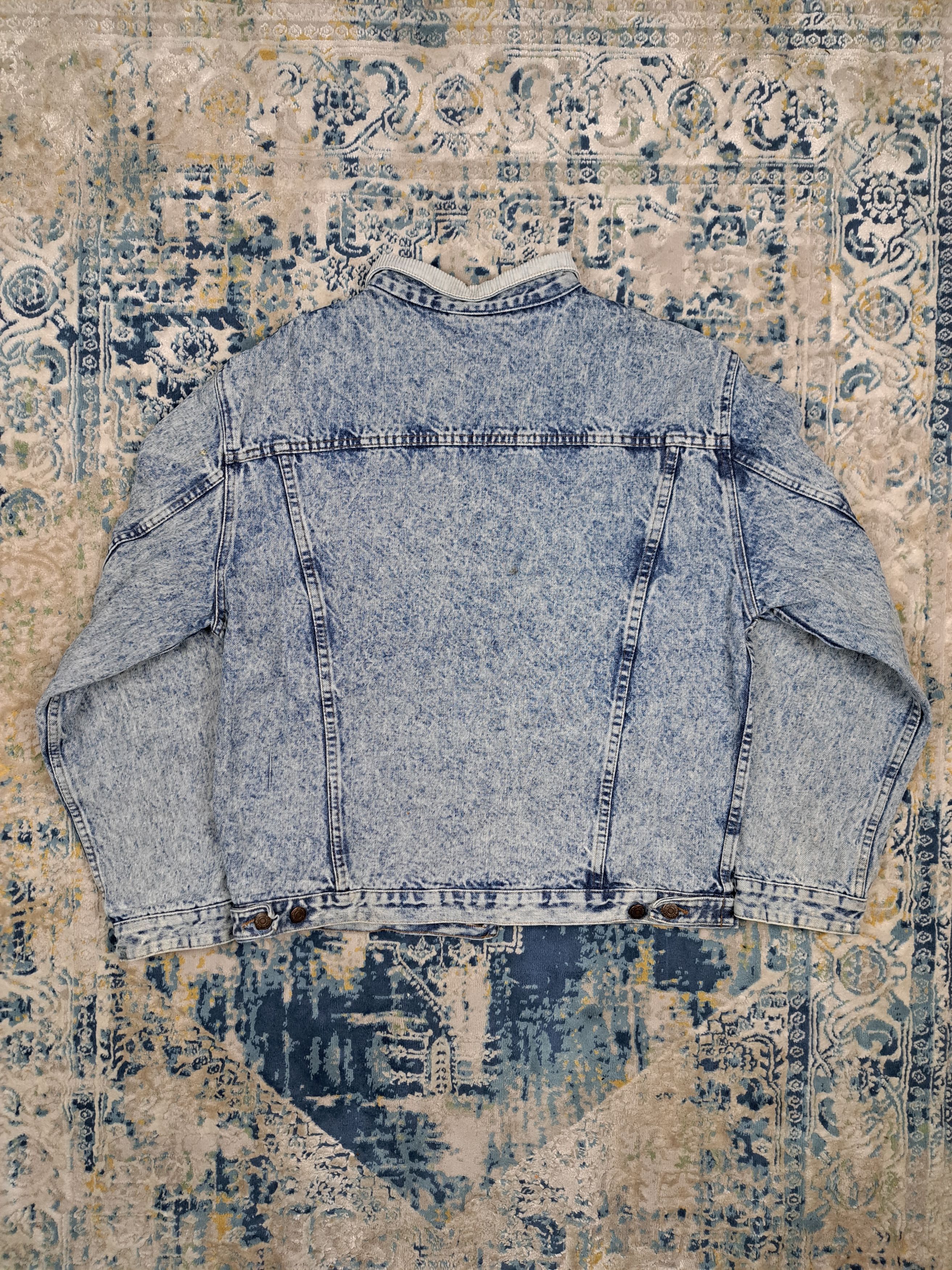 Levi's Vintage 90s Levis Silvertab Acid Wash Denim Jacket Detroit Size US M / EU 48-50 / 2 - 10 Thumbnail
