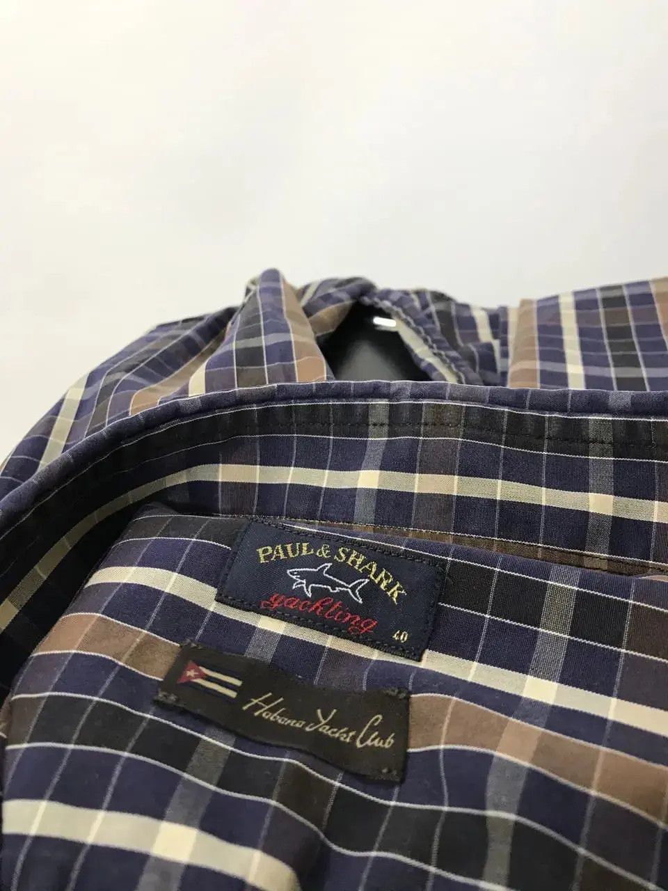 Designer × Paul & Shark Paul Shark luxury long sleeve men's shirt size 40 Size US M / EU 48-50 / 2 - 4 Thumbnail