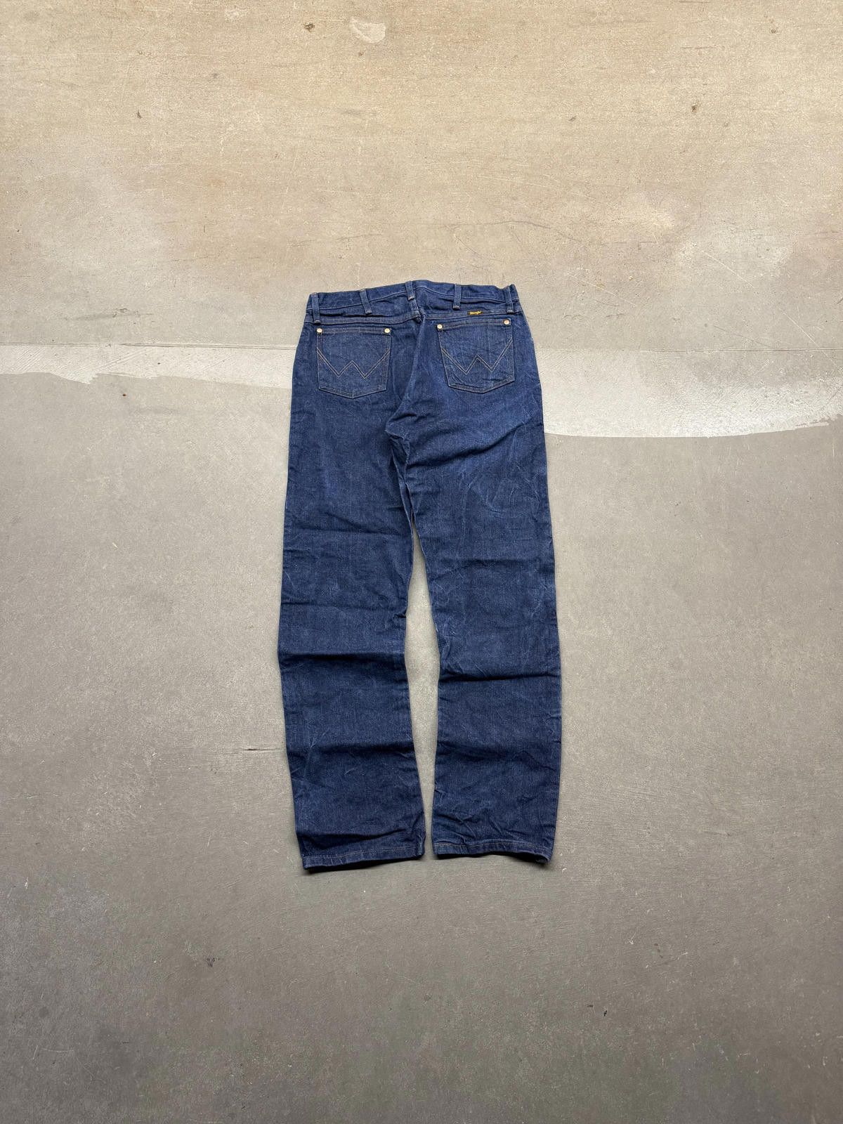 Wrangler Vintage 90s USA Wrangler Cowboy Cut Bootcut Jeans Size US 34 / EU 50 - 5 Thumbnail