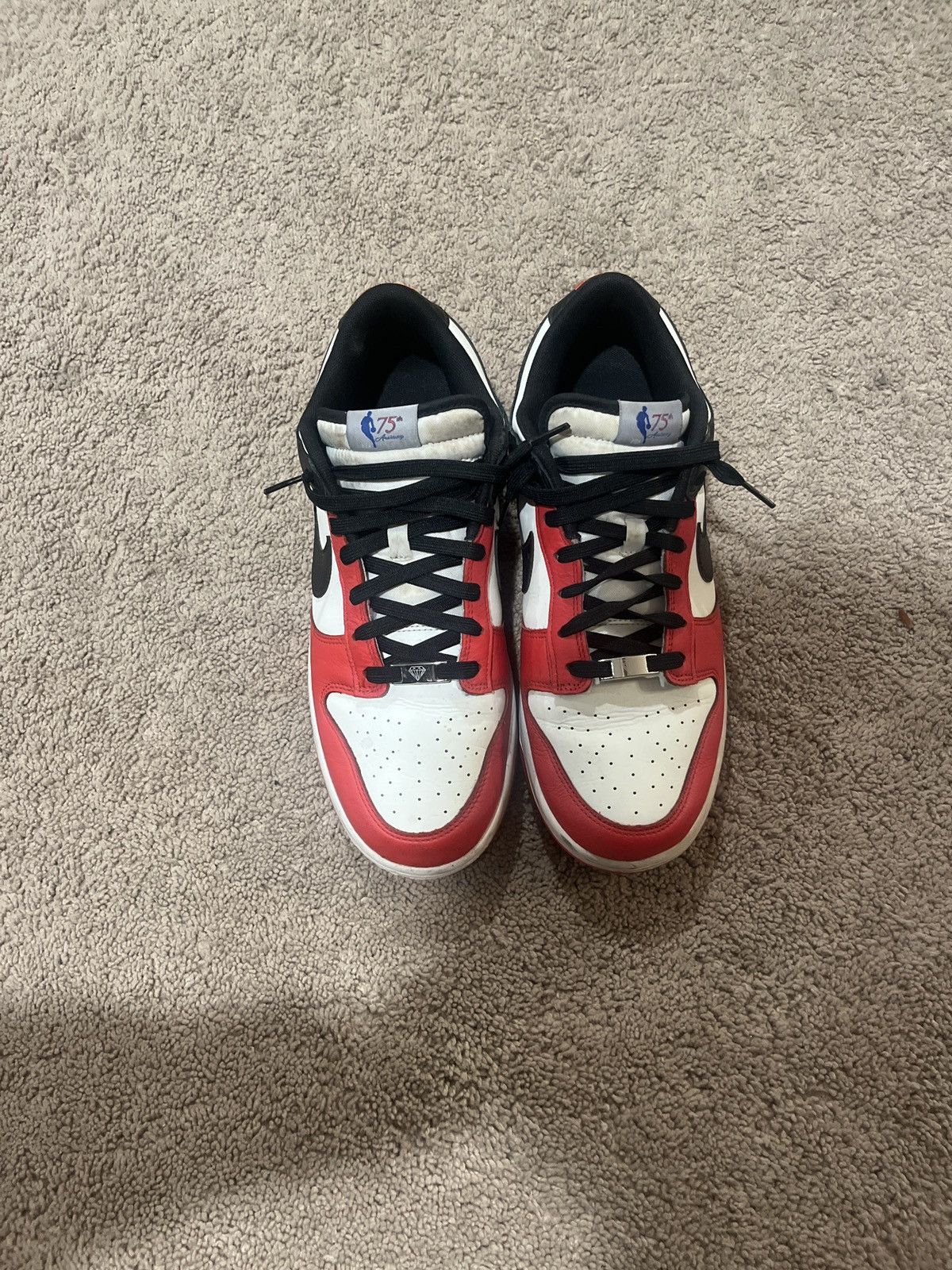 Jordan Brand × Nike Nike Dunk NBA 75th anniversary Size US 11.5 / EU 44-45 - 3 Thumbnail