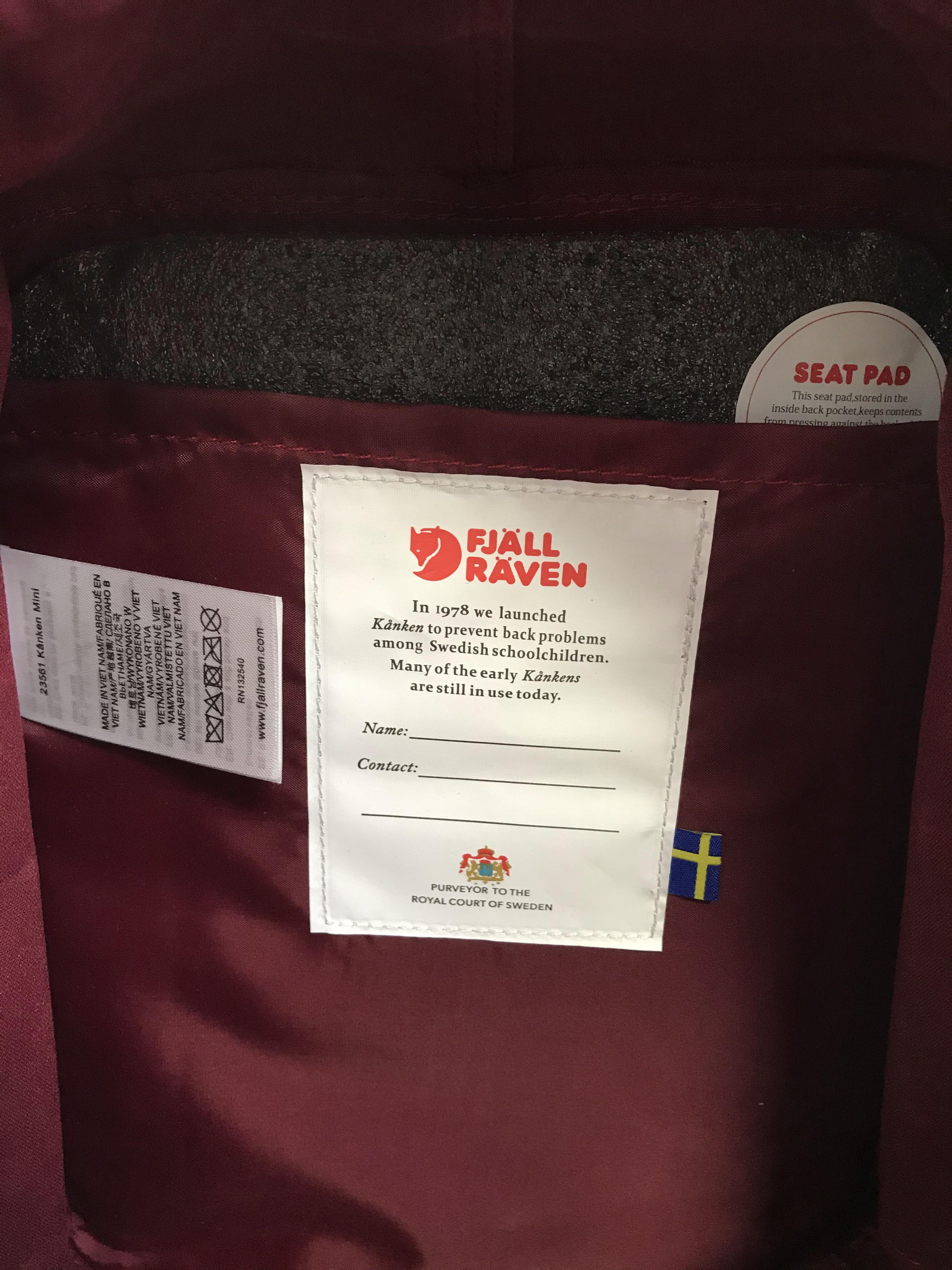 Fjallraven Fjallraven Kanken Sling Bag Red Wine Size ONE SIZE - 7 Thumbnail