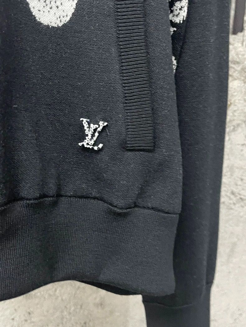 Louis Vuitton Louis Vuitton Yayoi Kusama Cashmere Zip Jacket Size US M / EU 48-50 / 2 - 5 Thumbnail
