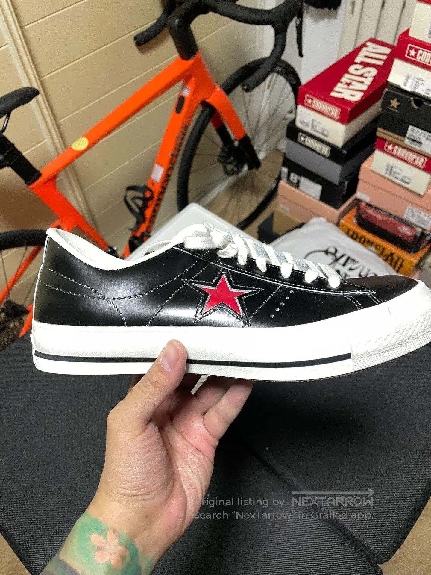 Converse Converse One Star J VTG Leather Low Top. Size US 8 / EU 41 - 5 Thumbnail