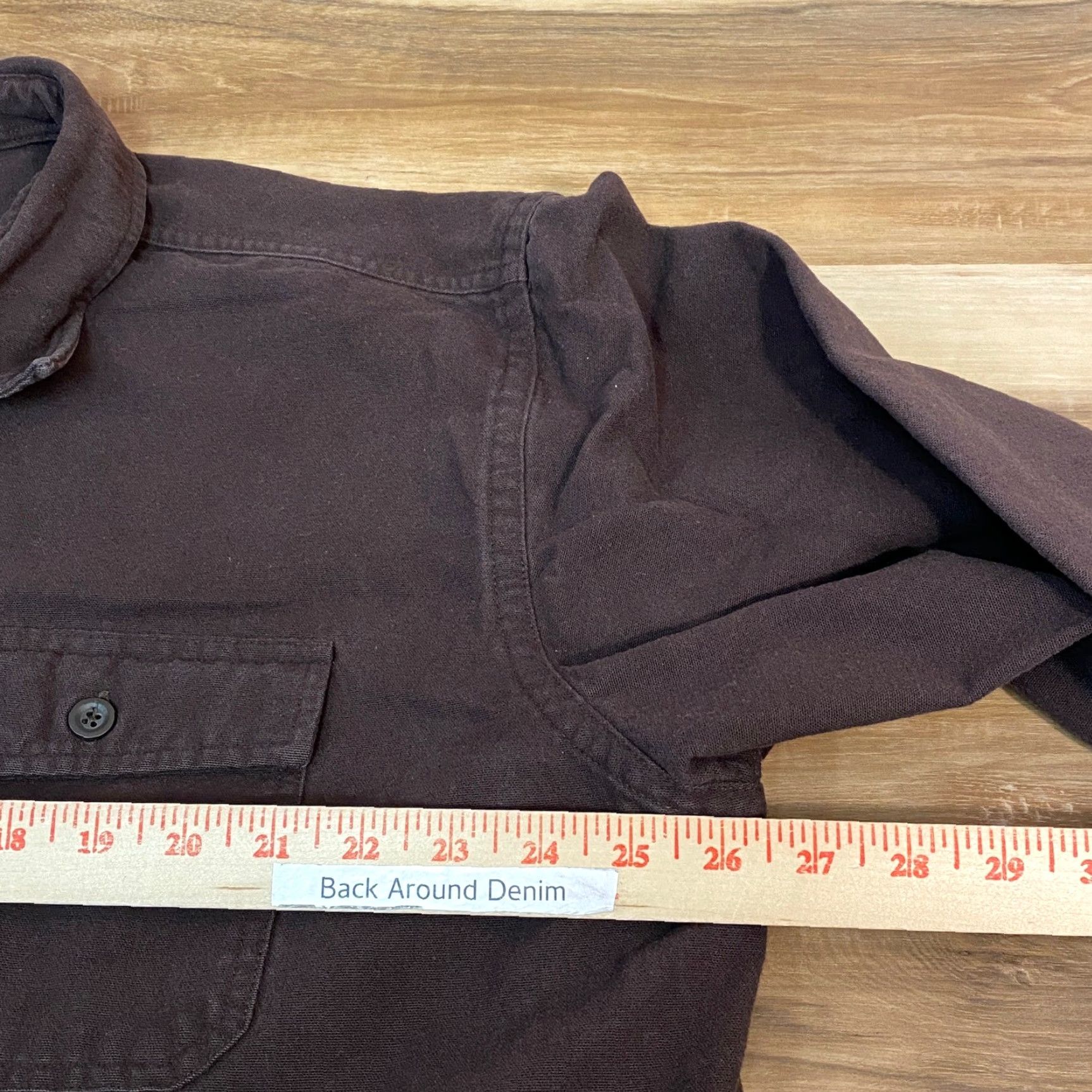 Vintage LL Bean Button-Up Shirt Mens 2XL Brown Long Sleeve Heavyweight Flannel Pockets Workwear Casual Outdoor Size US XXL / EU 58 / 5 - 5 Thumbnail