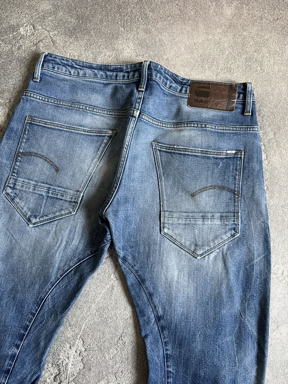 G-Star G star raw 34/34 ARC 3D SLIM denim pants jeans trousers Y2K Size US 34 / EU 50 - 3 Thumbnail