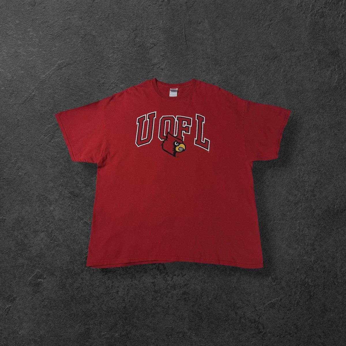 Gildan UofL Cardinals Red Tee Size US XXL / EU 58 / 5 - 1 Thumbnail