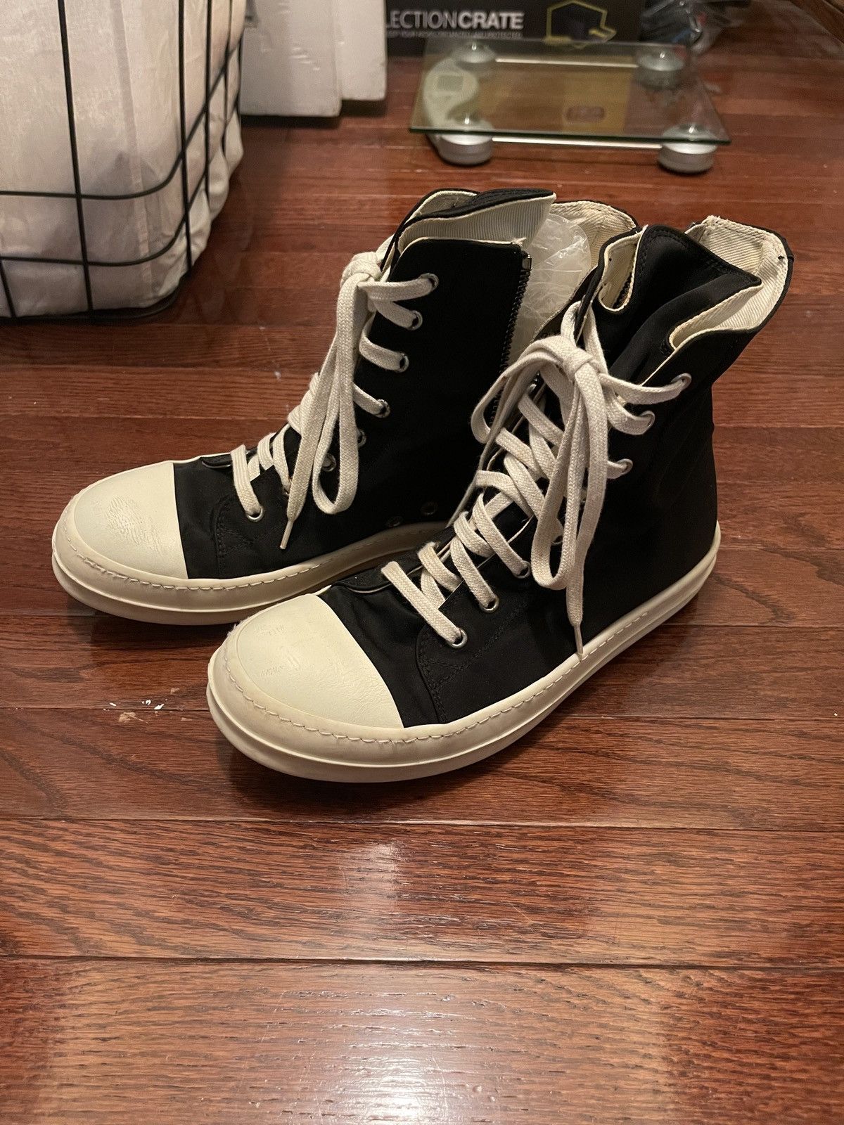 靴 RICK OWENS ramones 40 Rick Owens FW17 Mainline Ramones Low-top Sneakers. Size: 40