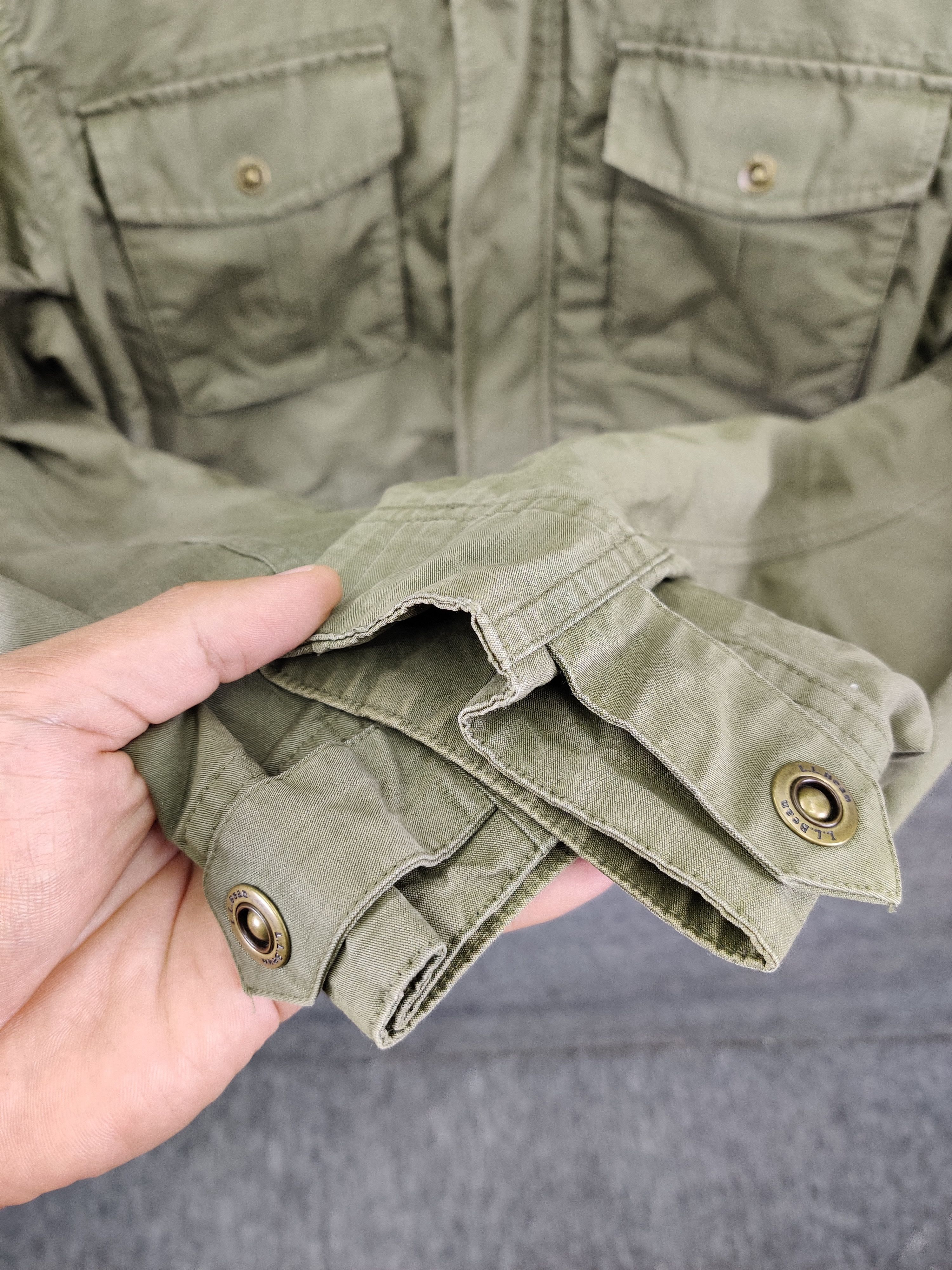 L.L. Bean Vintage L.L. Bean M65 Field Military Jacket Olive Green Size US S / EU 44-46 / 1 - 12 Thumbnail