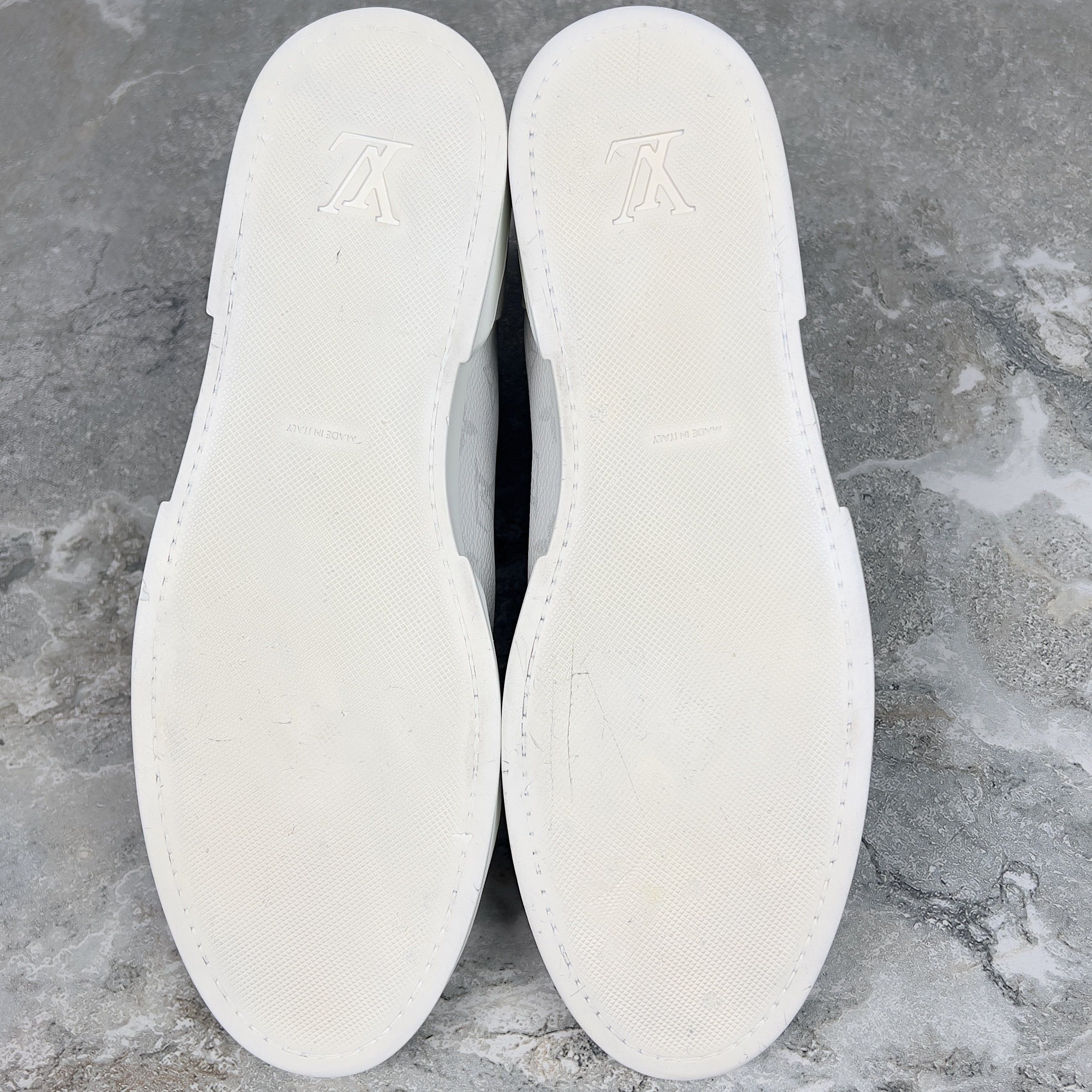 Louis Vuitton Louis Vuitton Match Up Sneaker LV Monogram Leather Size US 11 / EU 44 - 10 Thumbnail