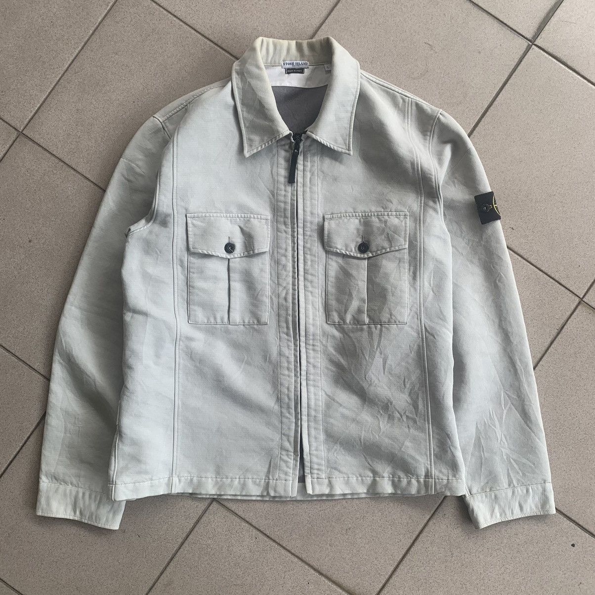 Stone Island Vtg 90's Stone Island Jacket Size US L / EU 52-54 / 3 - 1 Thumbnail