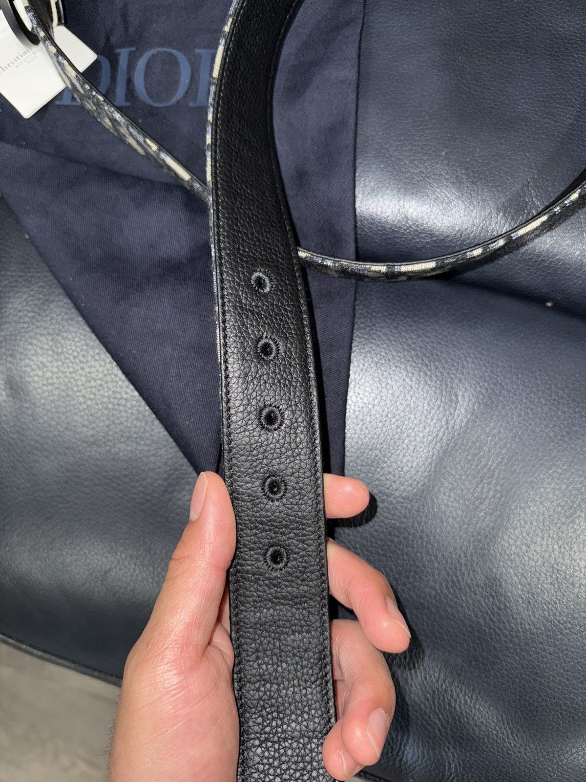 Dior Dior Belt 35 MM Size 34 - 5 Thumbnail