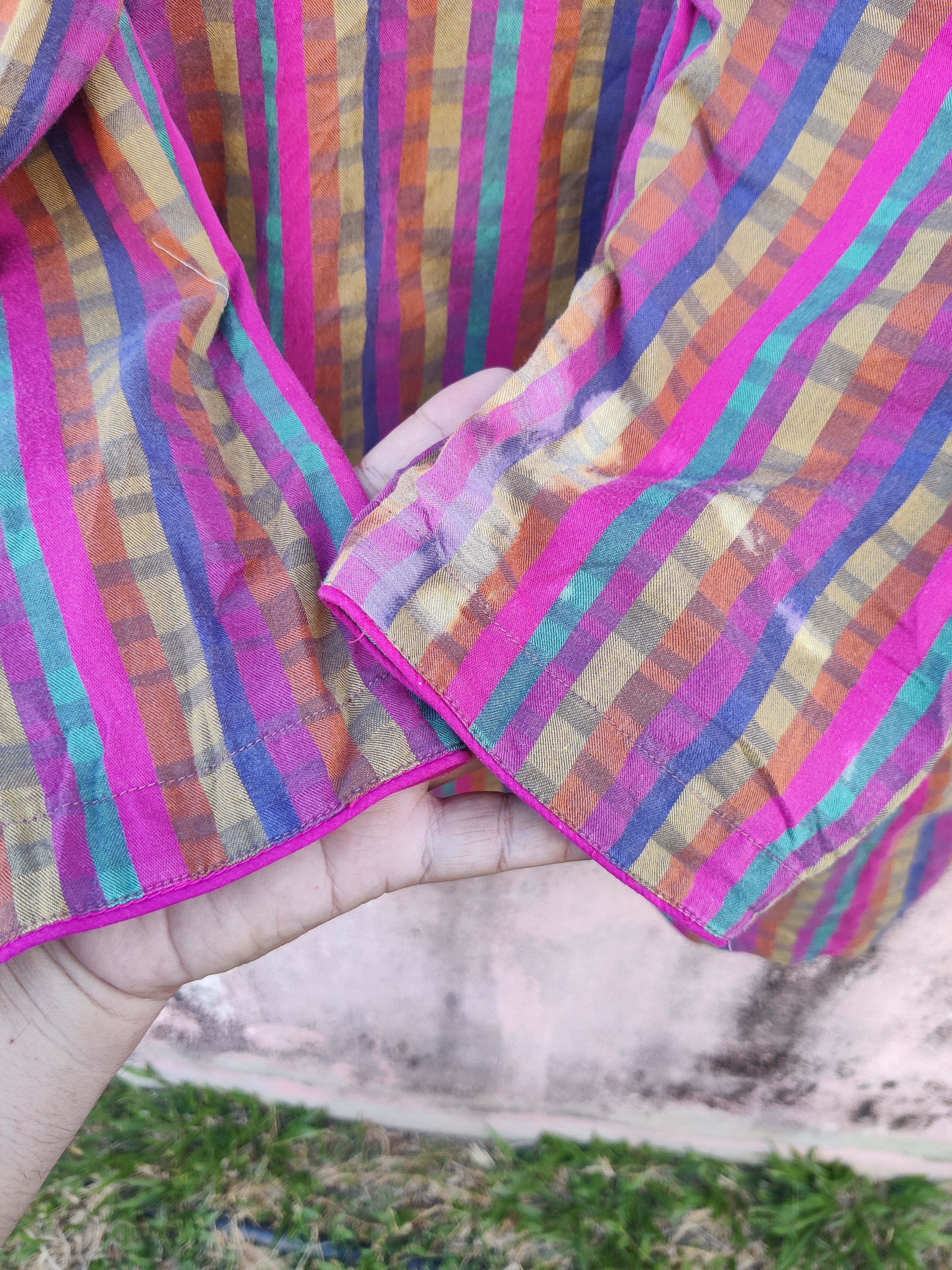 Yves Saint Laurent Vintage Yves Saint Laurent Sleeping Wear Shirt Size M / US 6-8 / IT 42-44 - 10 Thumbnail