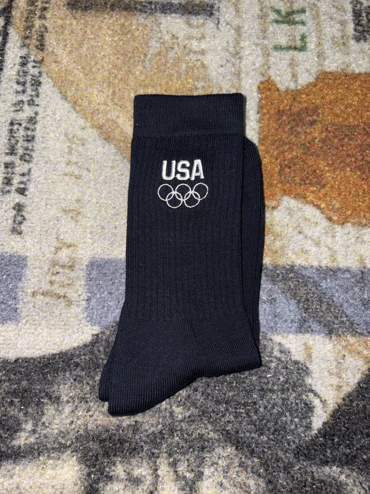 Kith Kith USA Olympics Crew Socks Size ONE SIZE - 1 Thumbnail
