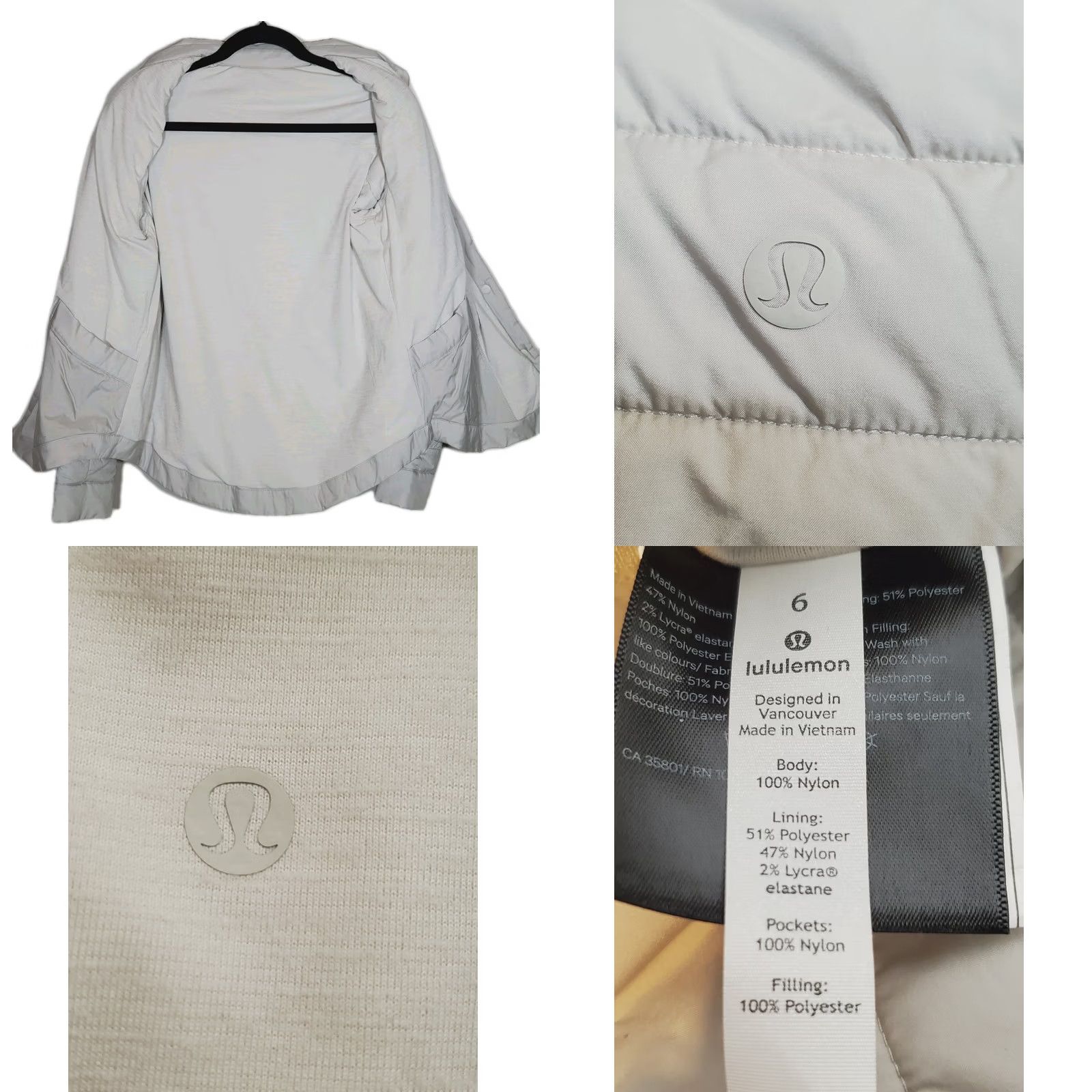 Lululemon Lululemon Switch Please Shacket Reversible Insulated Silverstone W4BBOS Women 6 Size M / US 6-8 / IT 42-44 - 8 Thumbnail