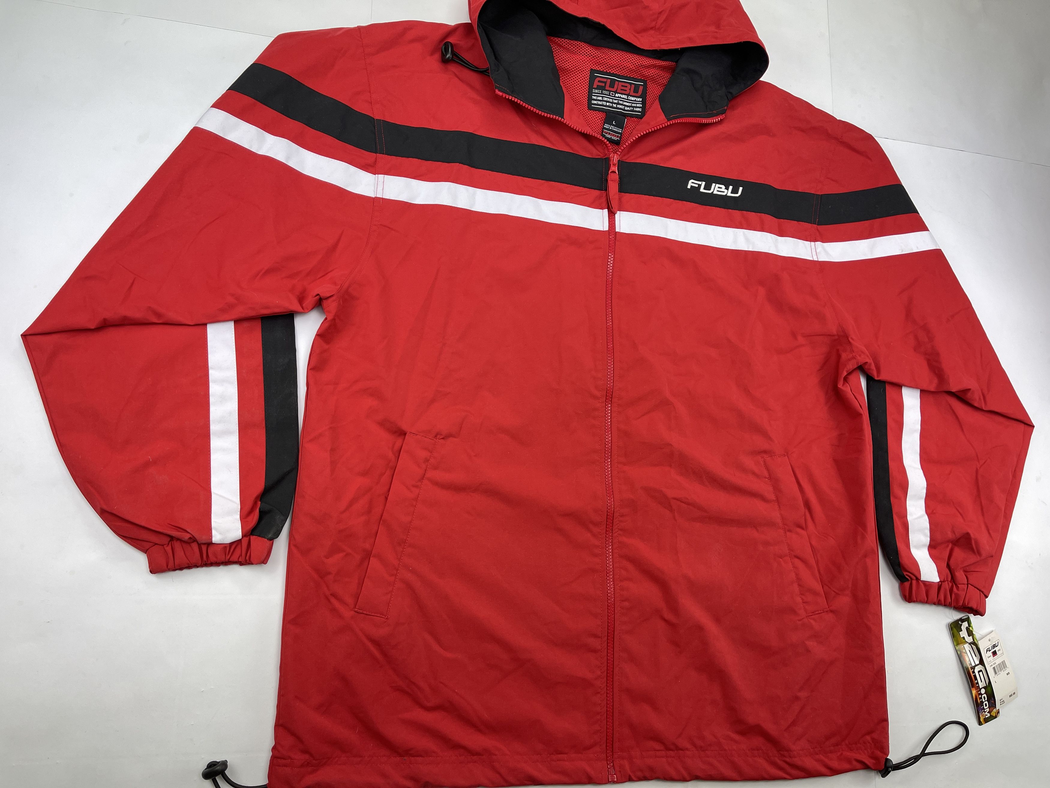 Fubu FUBU tracksuit, baggy track suit jacket and pants set 90s L Size US L / EU 52-54 / 3 - 13 Thumbnail