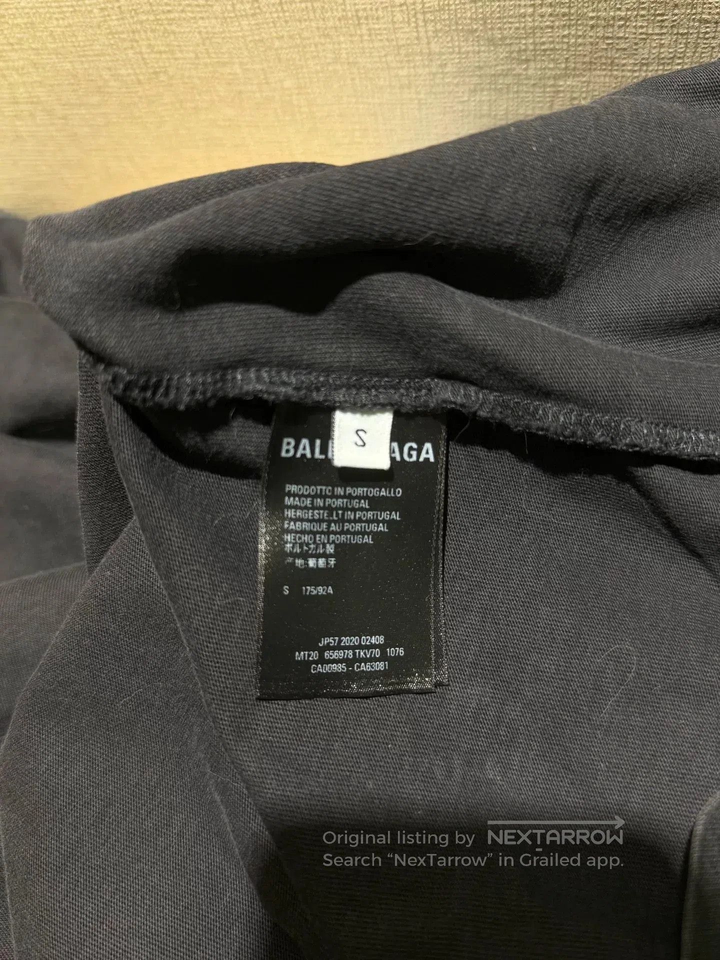 Balenciaga Balenciaga SS21 Flame Logo T. Size US S / EU 44-46 / 1 - 5 Thumbnail