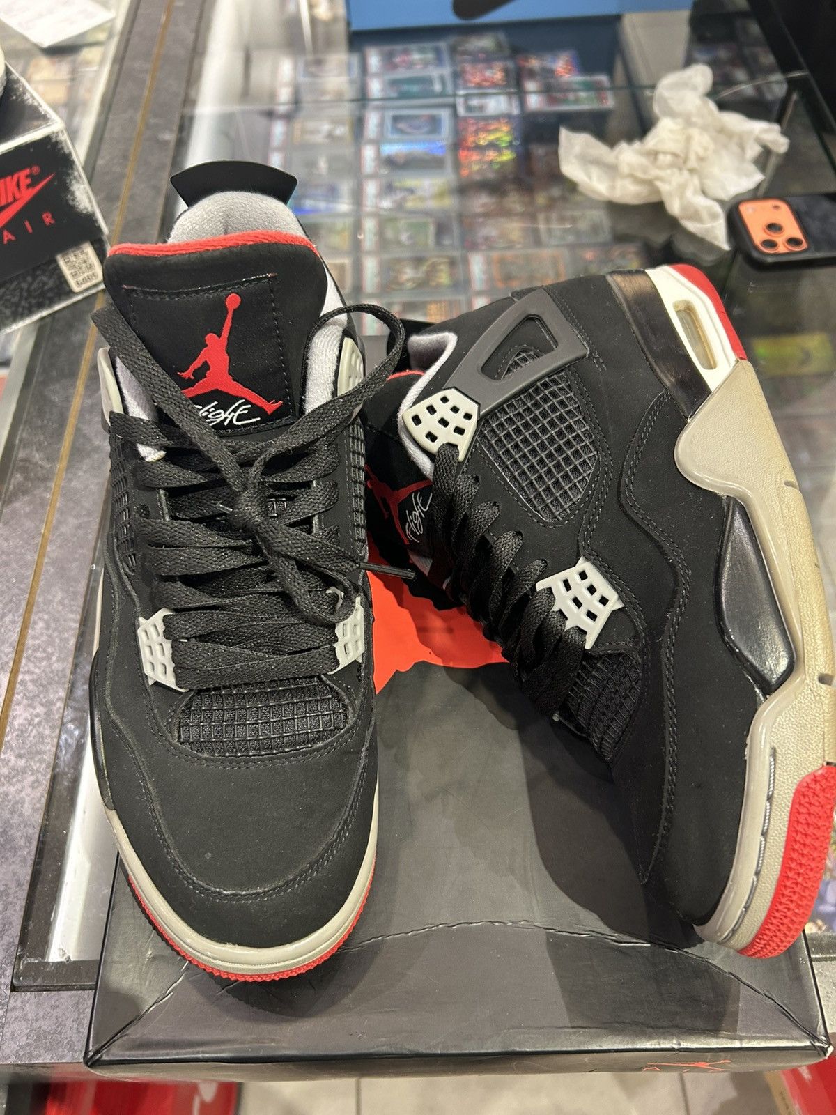 Jordan Brand Jordan 4 Bred (2019) Size US 8.5 / EU 41-42 - 1 Thumbnail