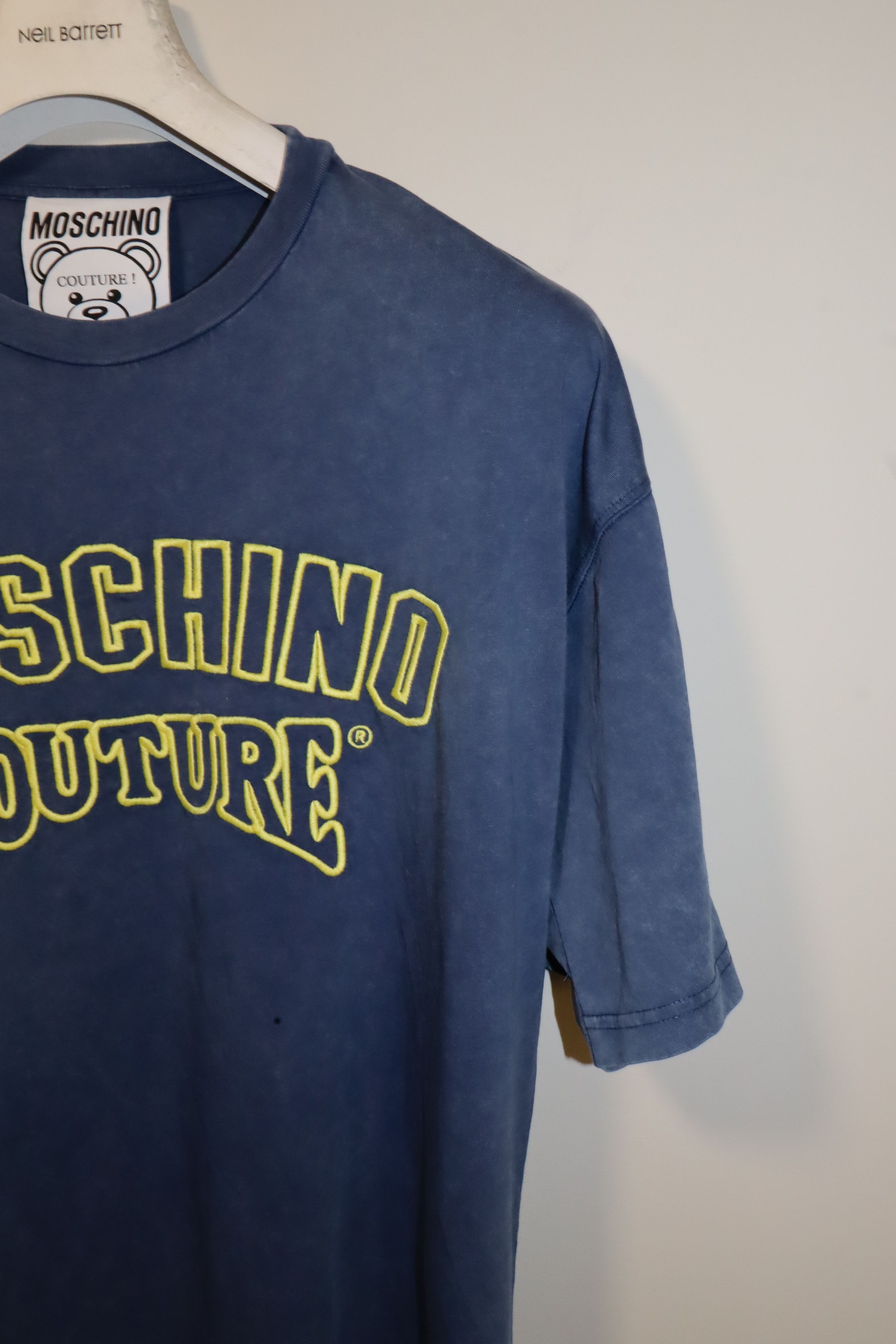 Moschino Embroidered logo t-shirt Size US S / EU 44-46 / 1 - 9 Thumbnail