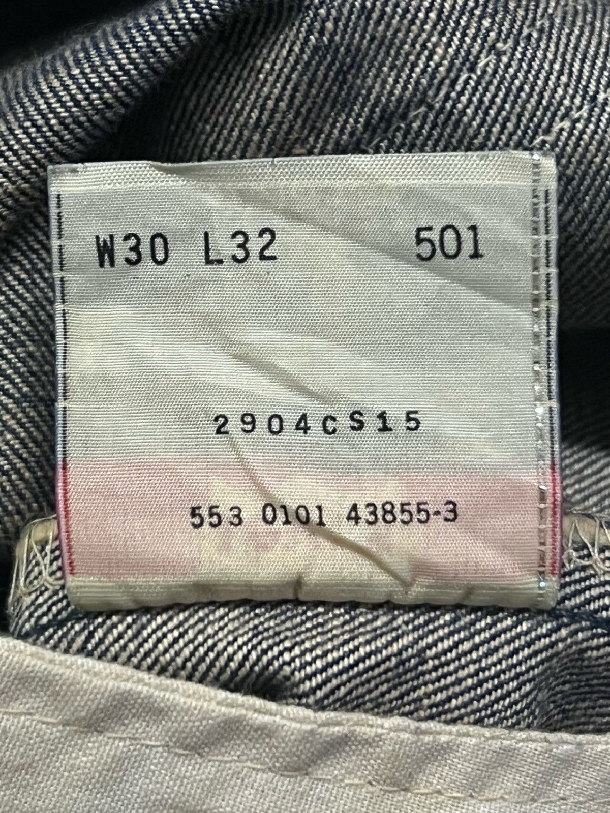 Levi's Vintage 90s Levi’s 501 XX Denim Japan | Vintage Faded | W30 Size US 30 / EU 46 - 16 Thumbnail