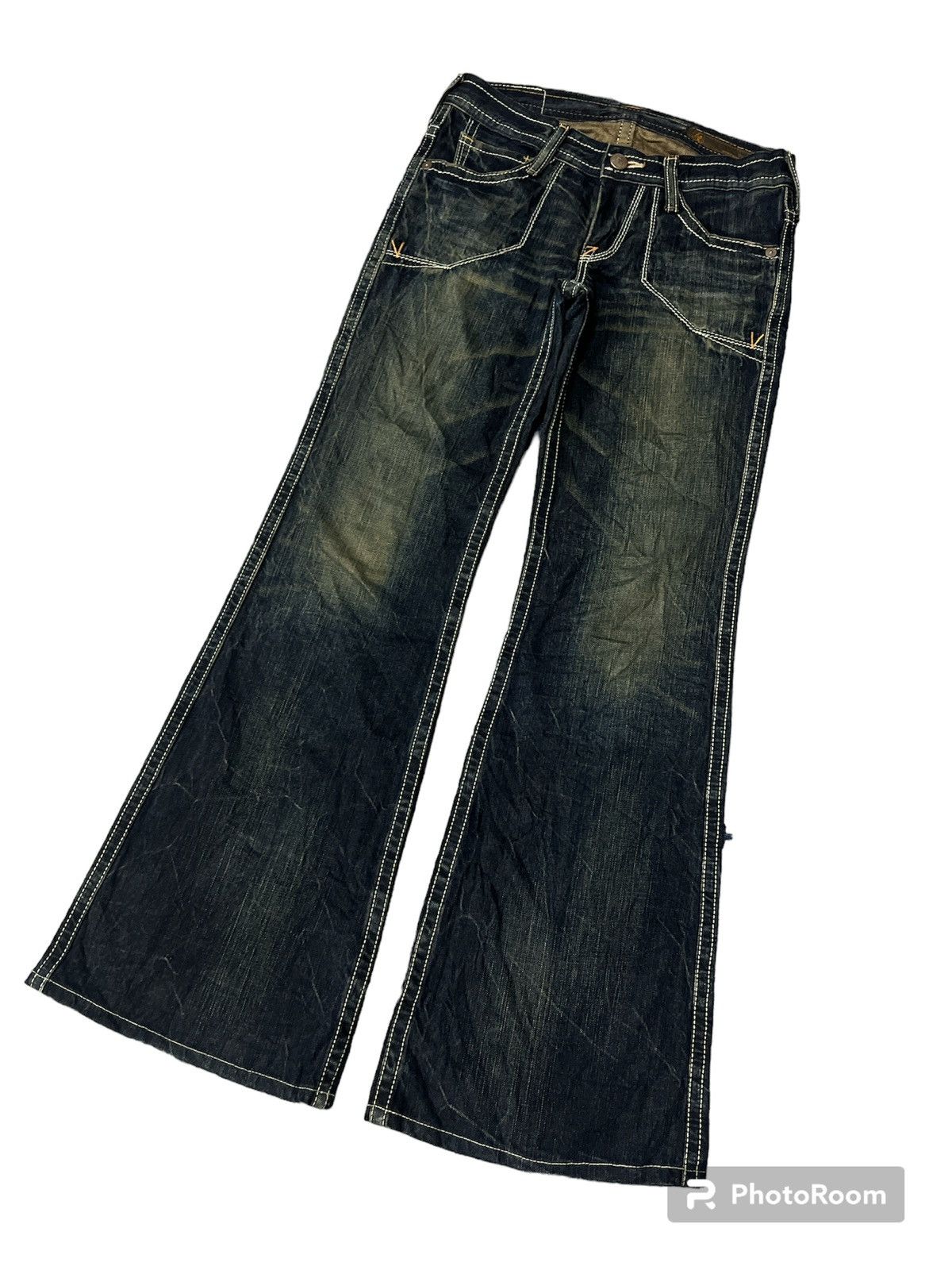 Other FLARED💥BRAPPERS DISTRESSED DENIM PANT Size 28" / US 6 / IT 42 - 4 Thumbnail