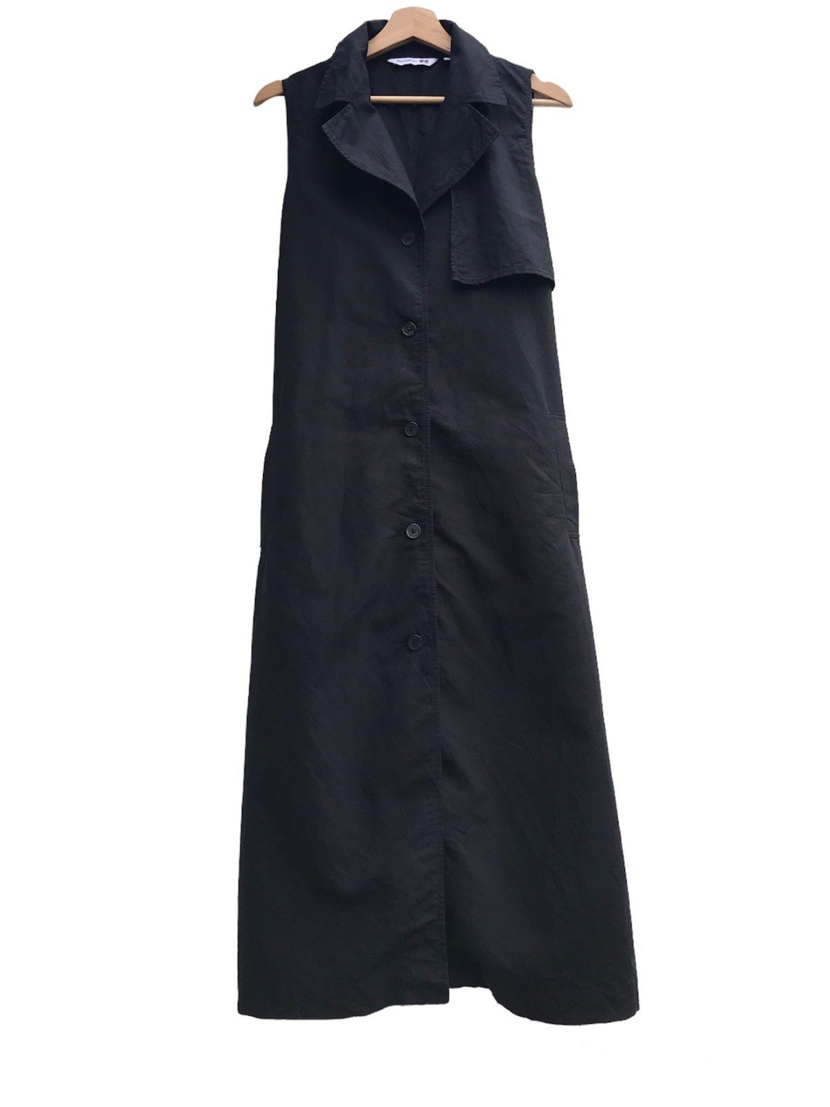 JW Anderson × Uniqlo Uniqlo J.W. Anderson Belted Sleeveless Lapel Dress Size M / US 6-8 / IT 42-44 - 2 Thumbnail