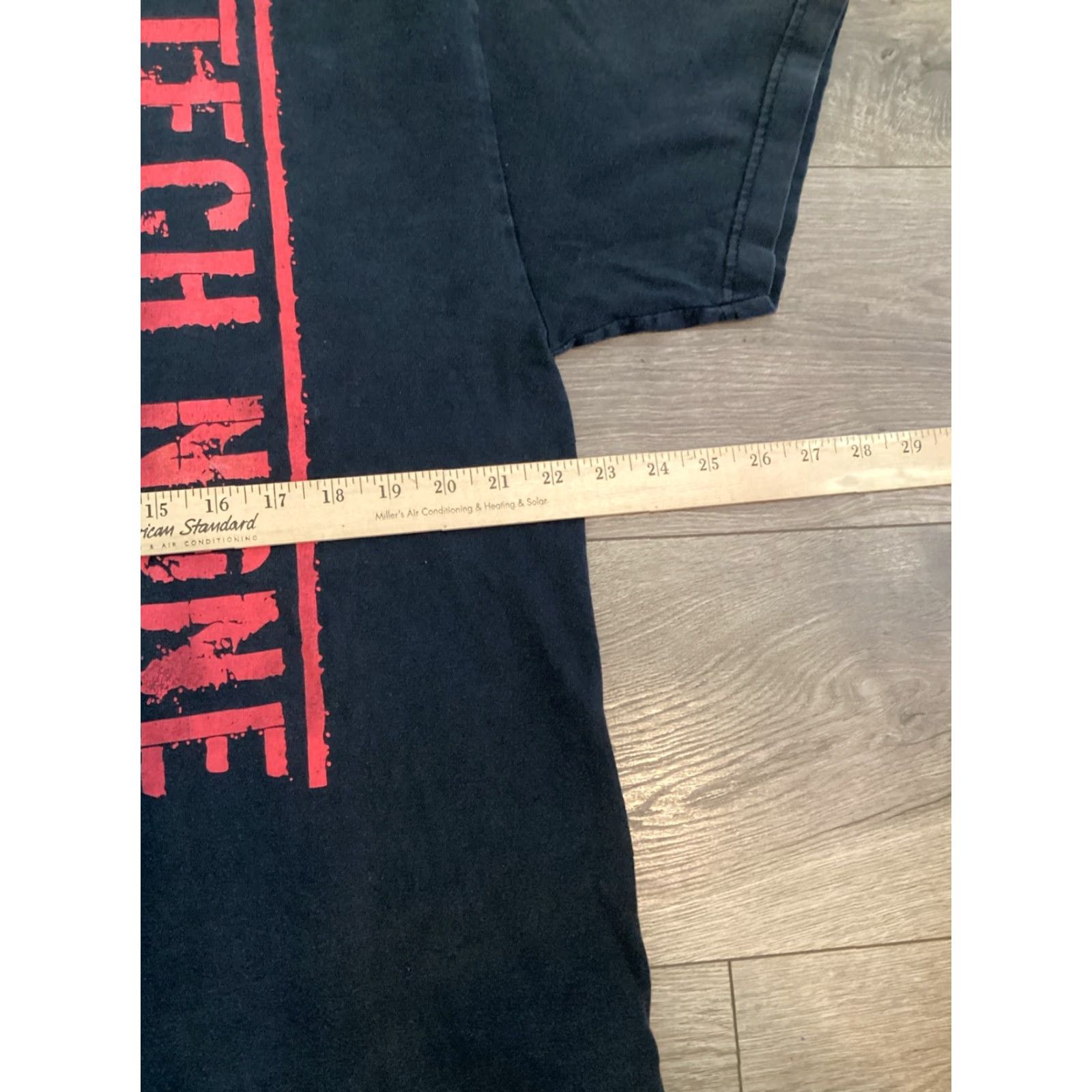 Vintage VINTAGE Tech N9ne Strange Music T-Shirt Mens XL Black RAP Tee Potluck, Dog Faced Gods, Collabos Size US XL / EU 56 / 4 - 7 Thumbnail