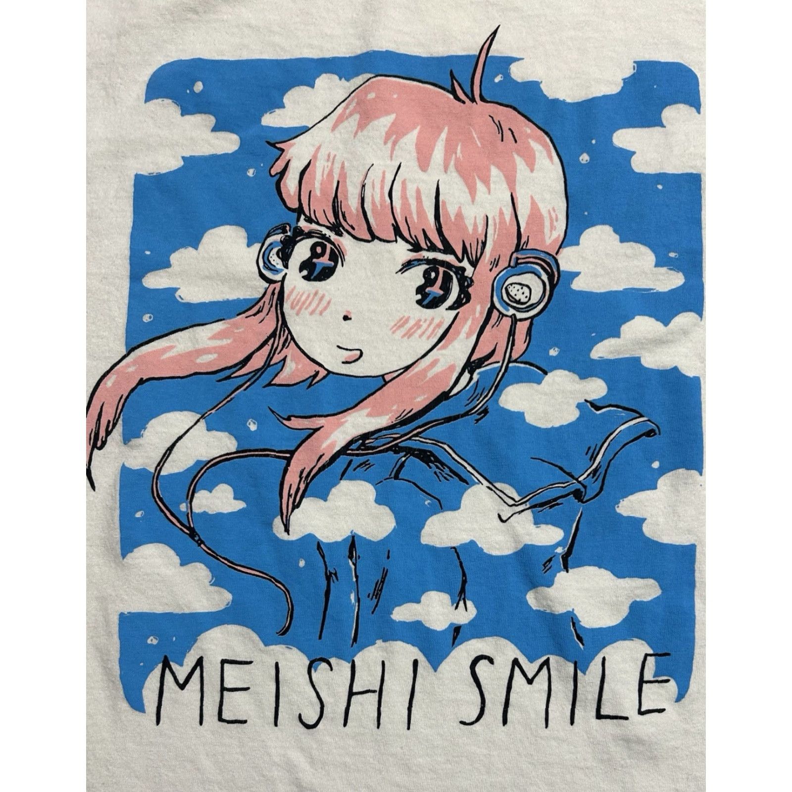 Vintage Mizucat Bishoujo Anime T-Shirt White Short Sleeve Tee Men's Medium Vintage Y2K Shirt Size US M / EU 48-50 / 2 - 6 Thumbnail