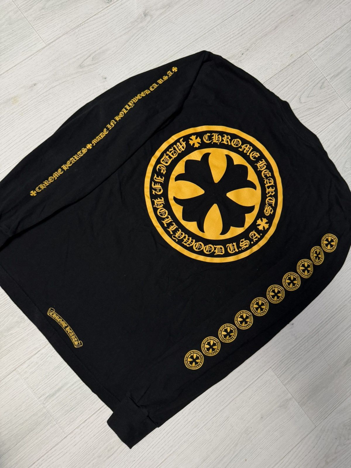 Chrome Hearts Chrome Hearts Hollywood Plus Cross Long Sleeve Size US M / EU 48-50 / 2 - 3 Thumbnail