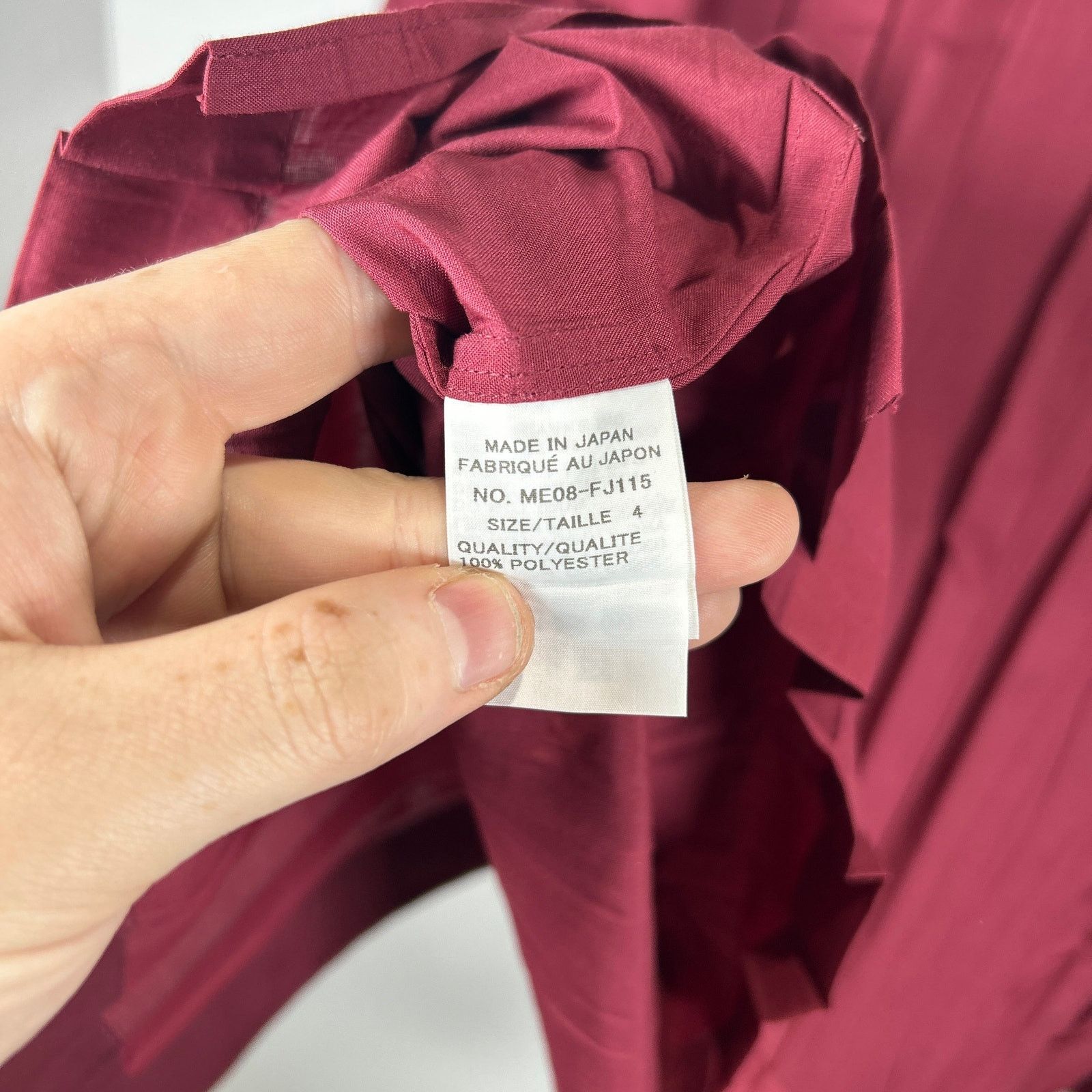 Issey Miyake Issey Miyake Edge Pleat Size 4 Size US XL / EU 56 / 4 - 5 Thumbnail