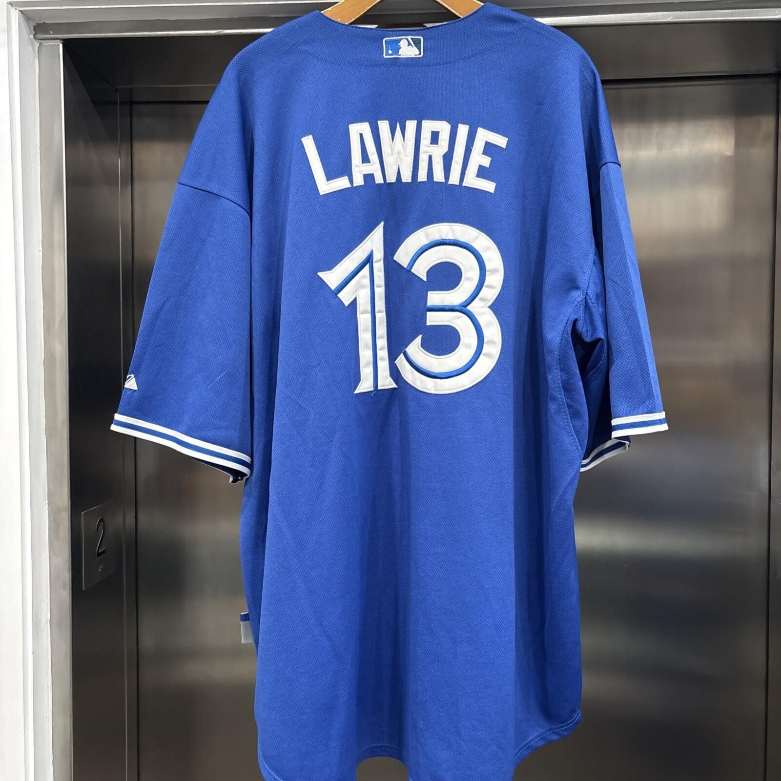 Other 00’s Blue Jays #13 Lawrie Player Sz 56 jersey Size ONE SIZE - 5 Thumbnail