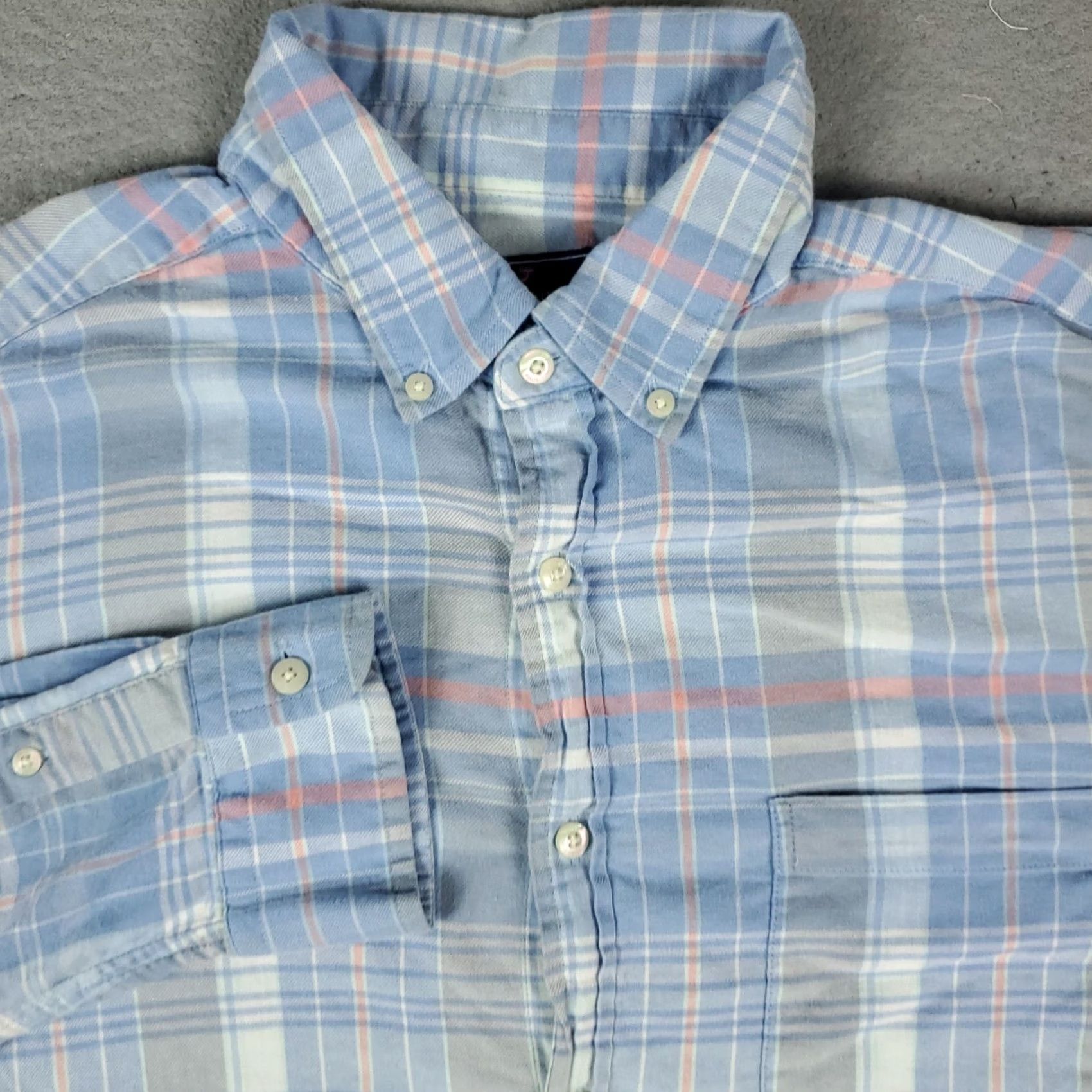 Vineyard Vines Vineyard Vines Shirt Mens L Blue Plaid Flannel Classic Button Up Long Sleeve Size US L / EU 52-54 / 3 - 2 Thumbnail