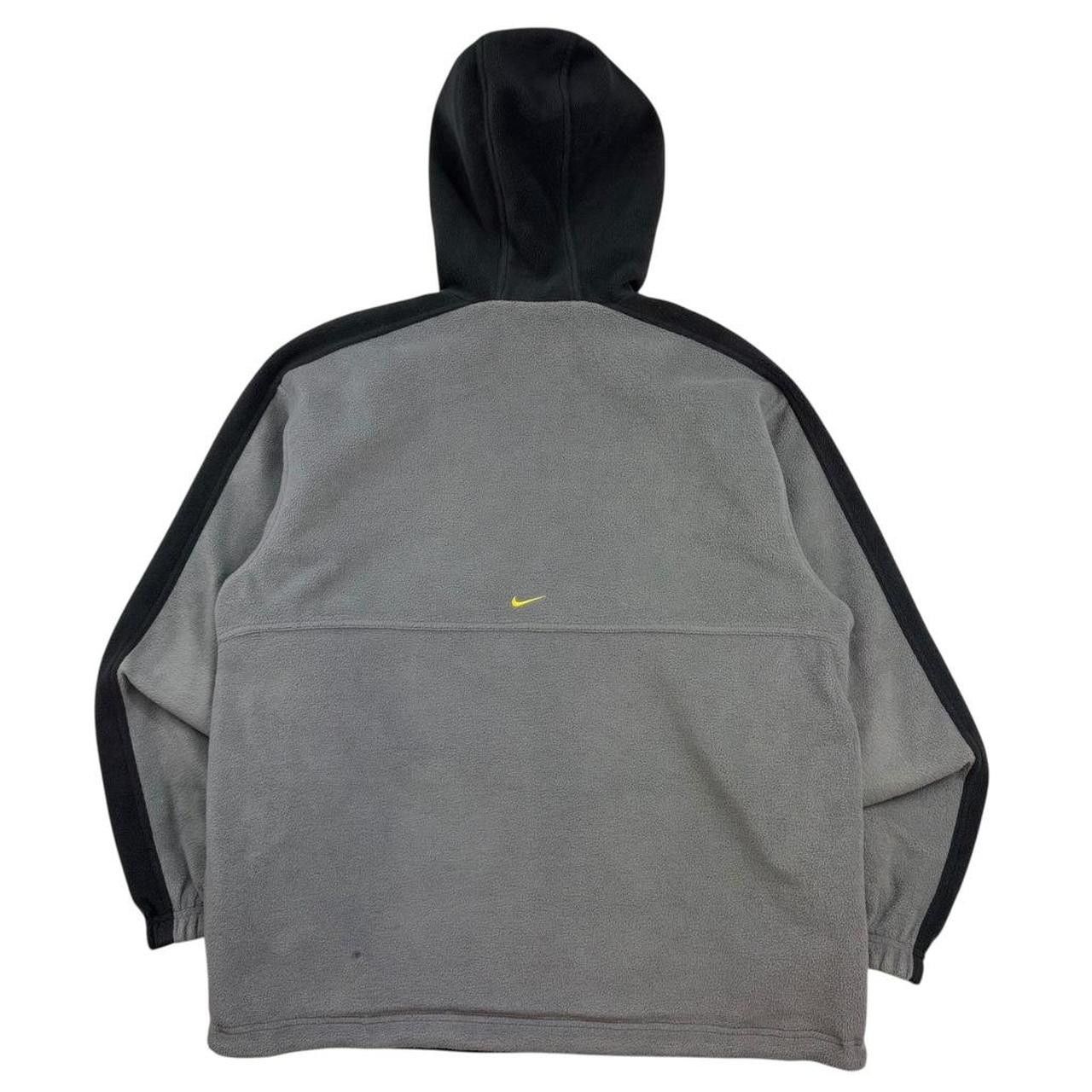 Nike Vintage Nike TN Hex Reversible 1/4 Zip Fleece Hoodie - Large Size US L / EU 52-54 / 3 - 3 Thumbnail