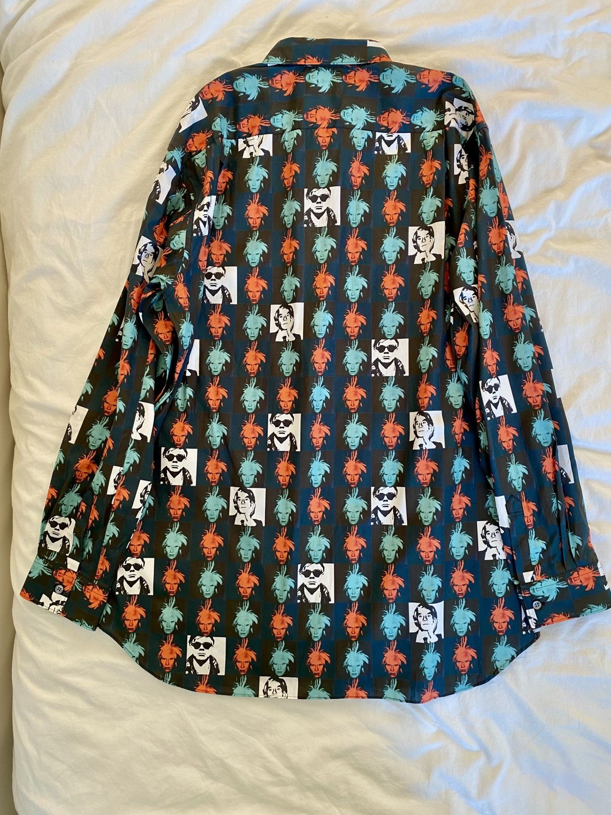 Comme des Garcons SHIRT Comme des garçons shirt x Andy Warhol long sleeve shirt Size US XL / EU 56 / 4 - 7 Thumbnail