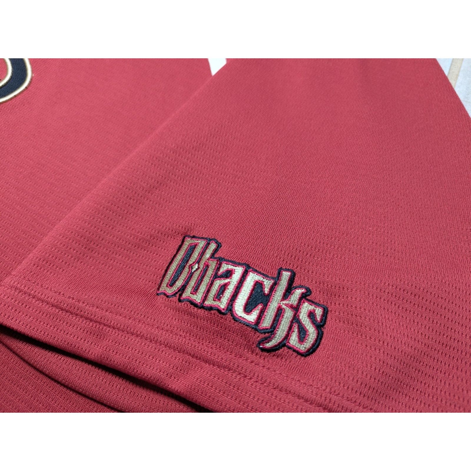 Majestic Arizona Diamondbacks Men's XL Embroidered Short Sleeve Size US XL / EU 56 / 4 - 4 Thumbnail