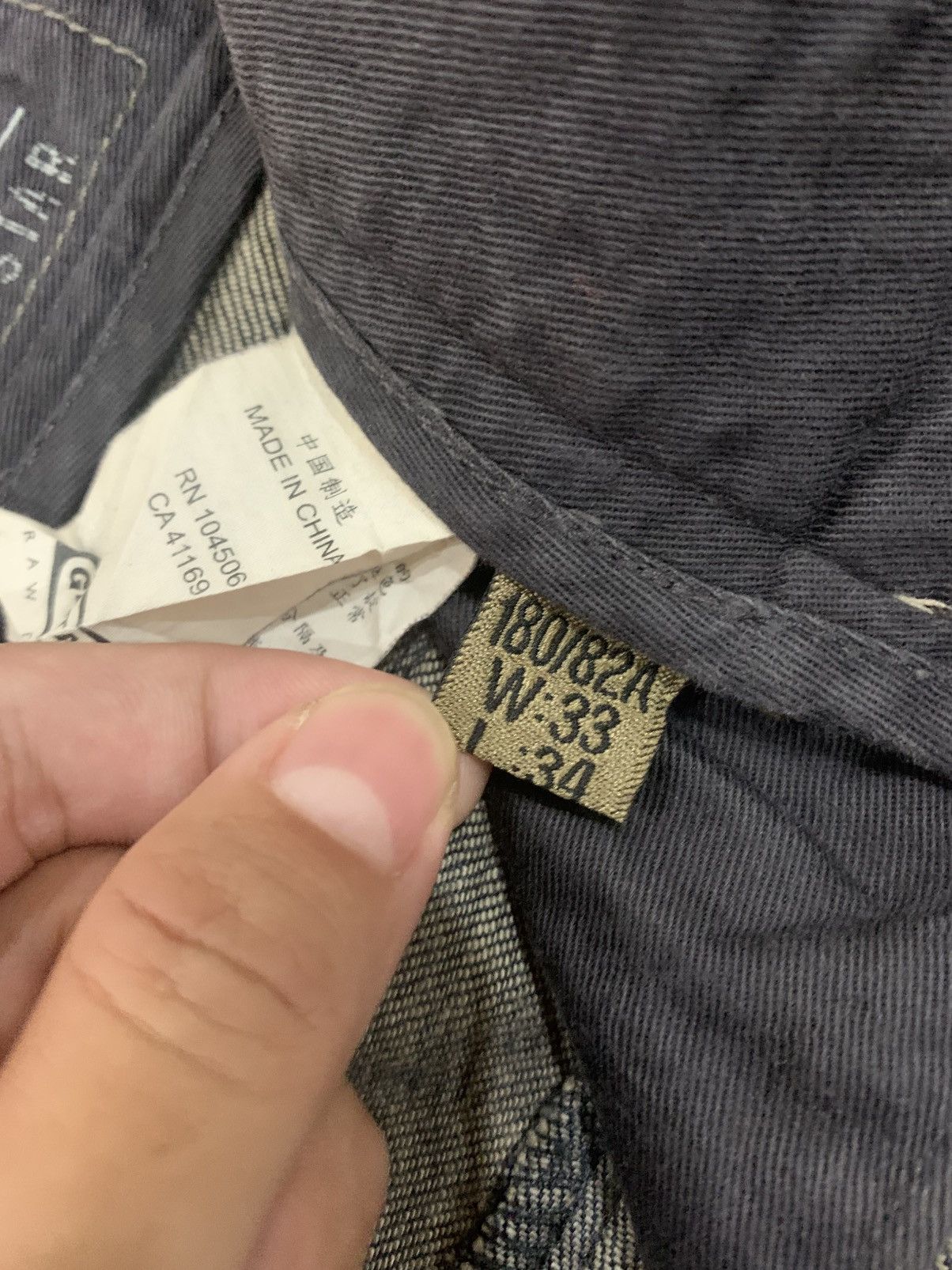 G-Star G-Star Raw Denim GSR3301 Size US 33 - 6 Thumbnail