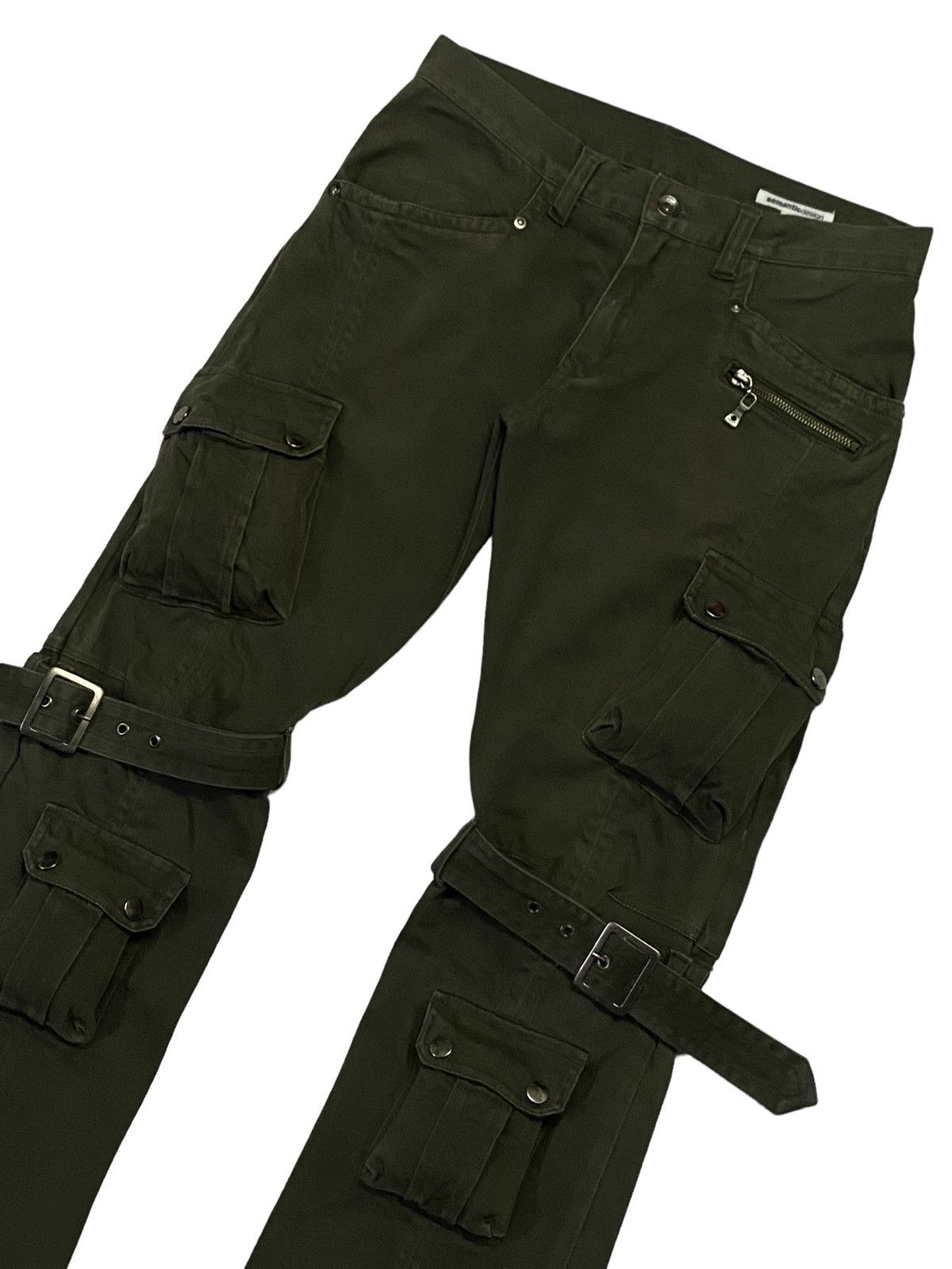 If Six Was Nine Semantic Design Bondage MultiPocket Pants Size US 30 / EU 46 - 17 Thumbnail