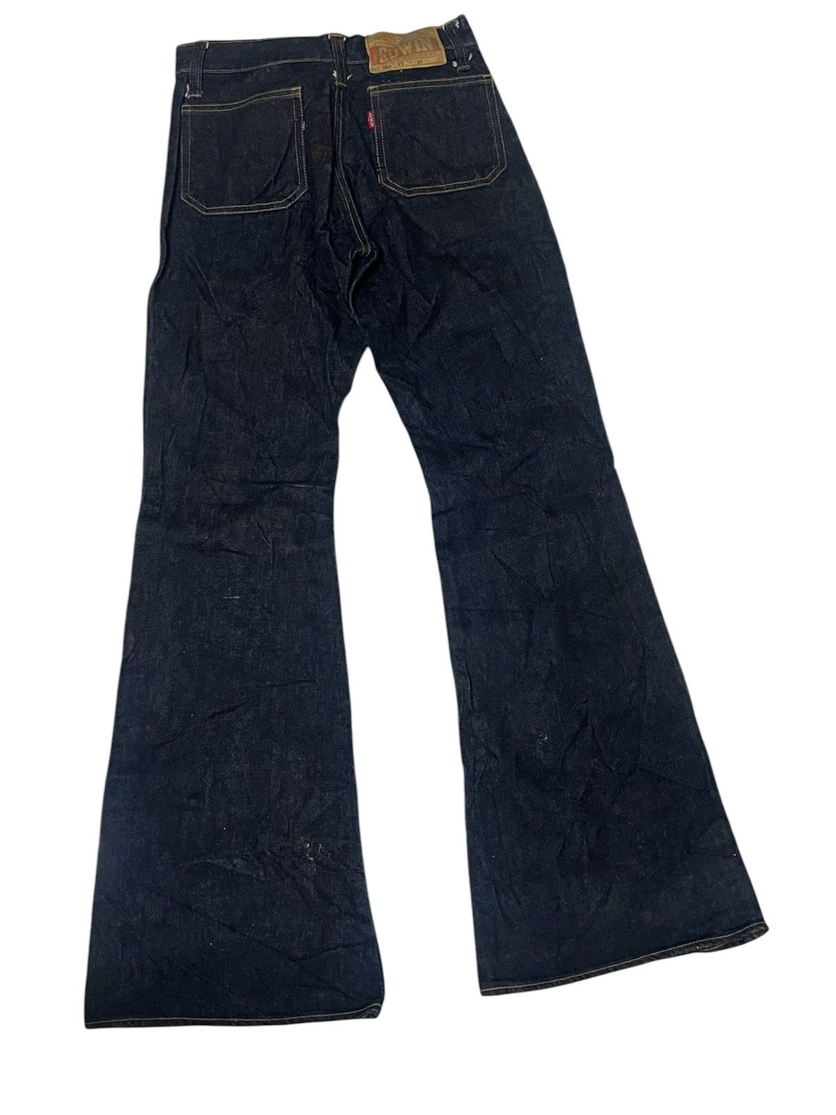 Edwin Vintage 60s EDWIN 1014 TT Super Flare blue Denim Size US 30 / EU 46 - 2 Thumbnail