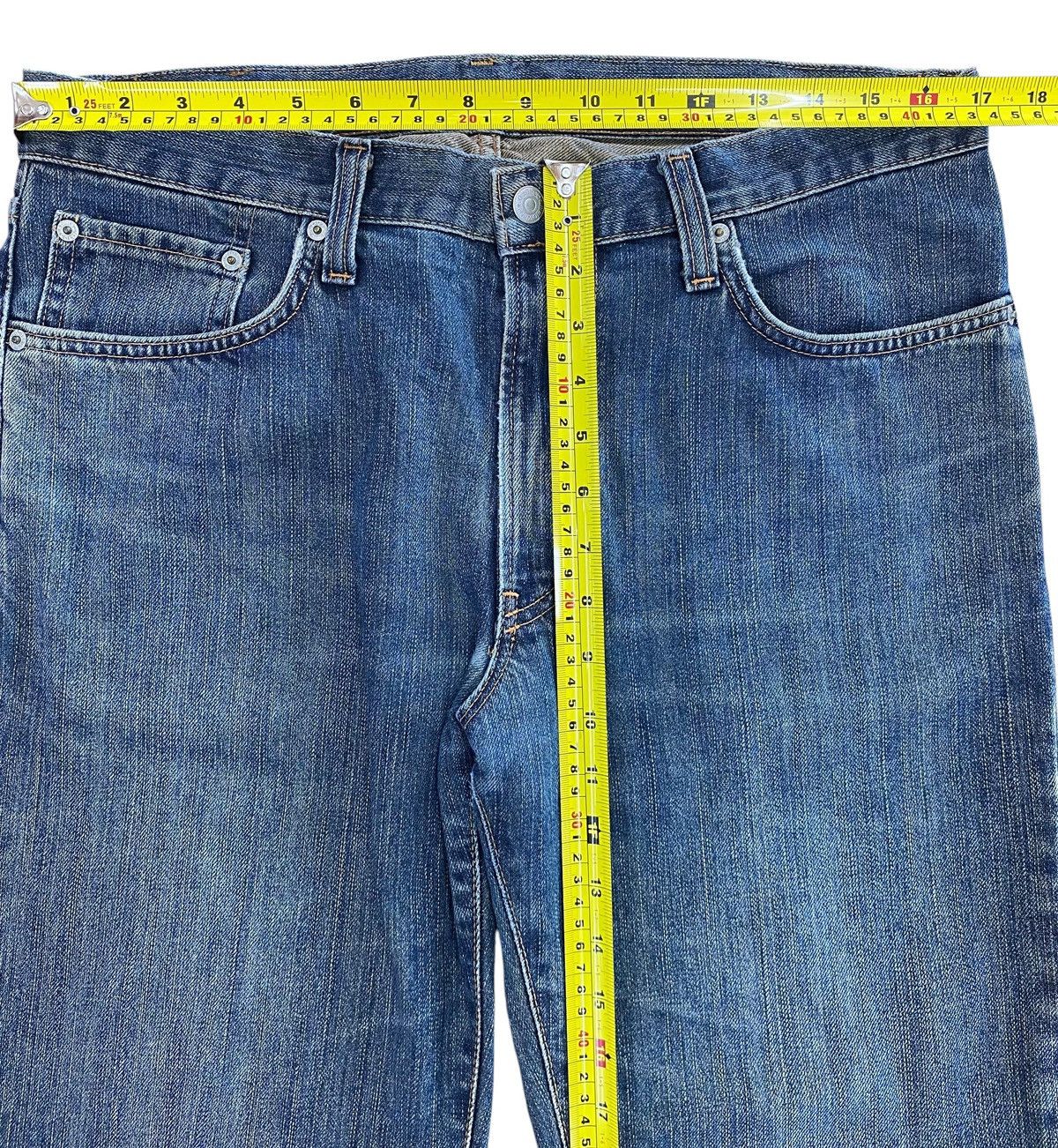 Edwin Edwin Blue Wash Style Loose Jeans Size US 34 / EU 50 - 8 Thumbnail