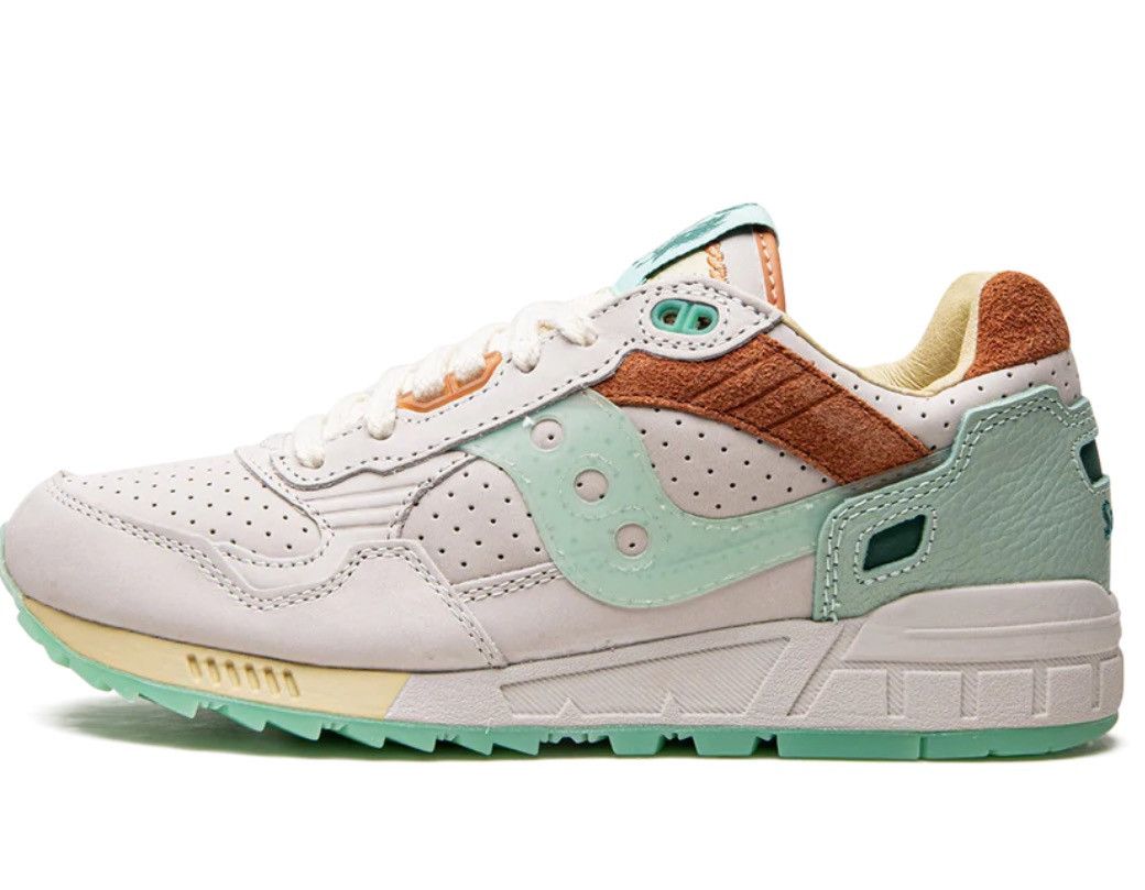 Saucony Saucony Shadow 5000 St. Barth Beige/Green Size US 10 / EU 43 - 2 Thumbnail