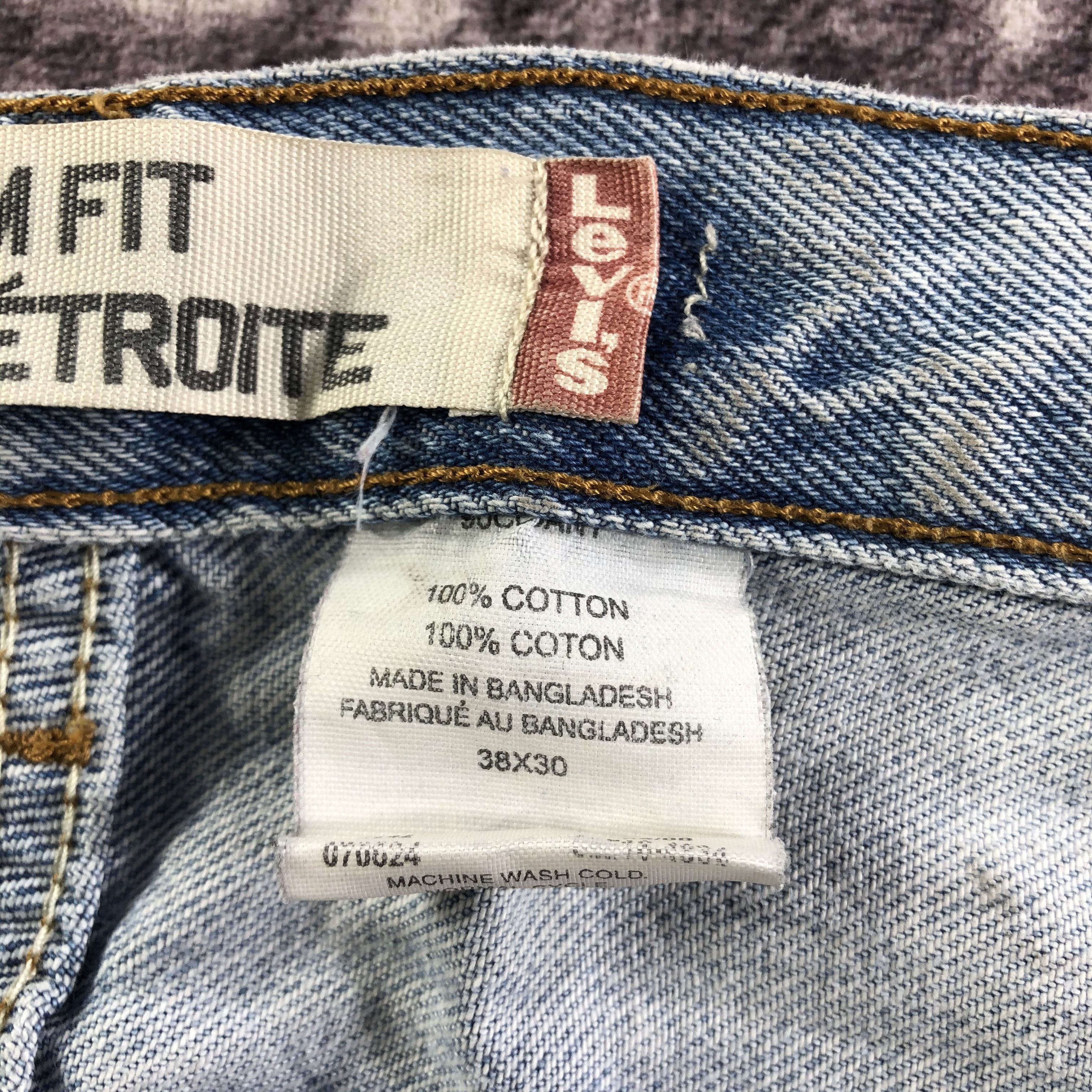Levi's × Vintage Vintage Light Wash Levis Jeans-JM3454 Size 36" / US 14 / IT 50 - 11 Thumbnail