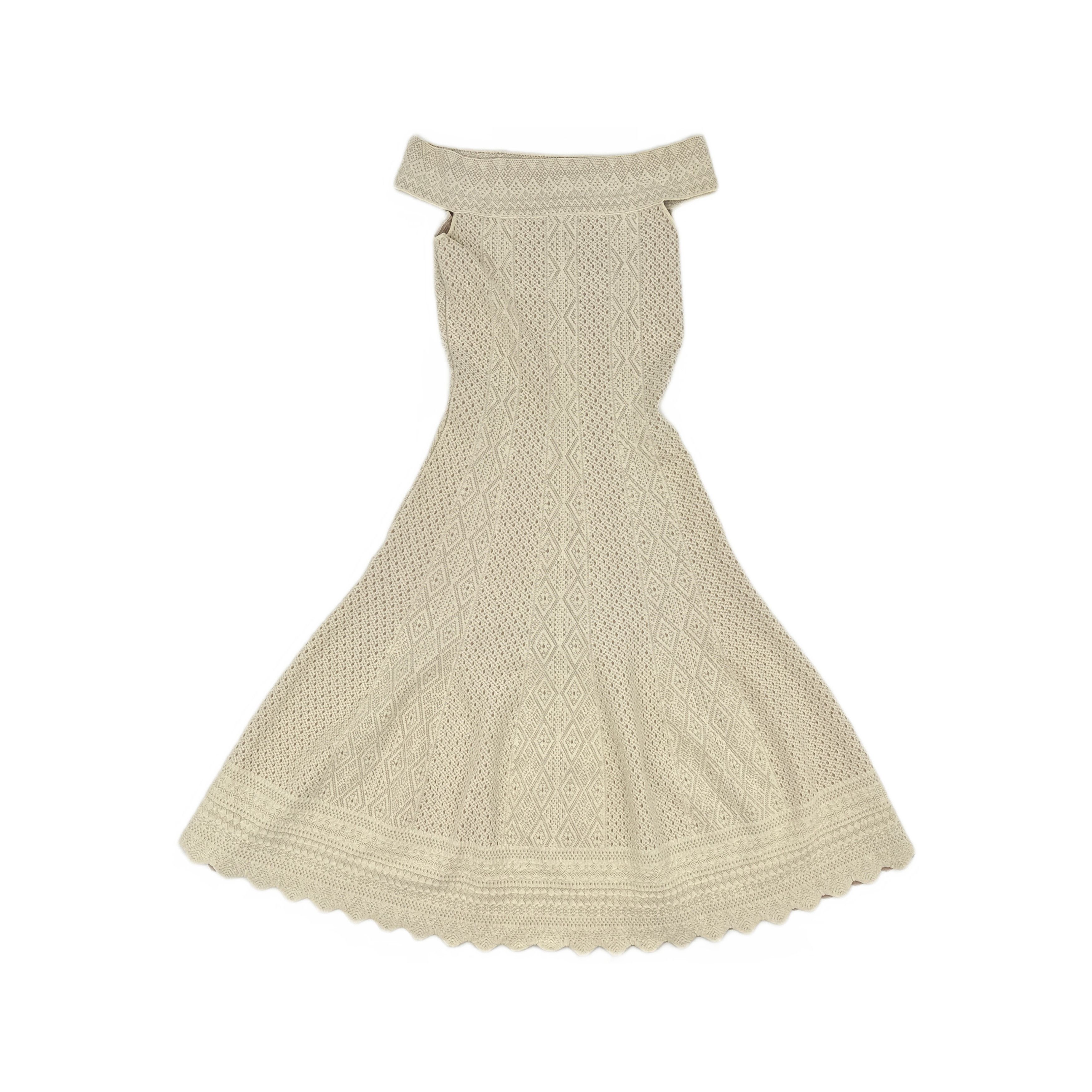Alexander McQueen Alexander McQueen Knit Midi Dress Size M Size M / US 6-8 / IT 42-44 - 1 Thumbnail