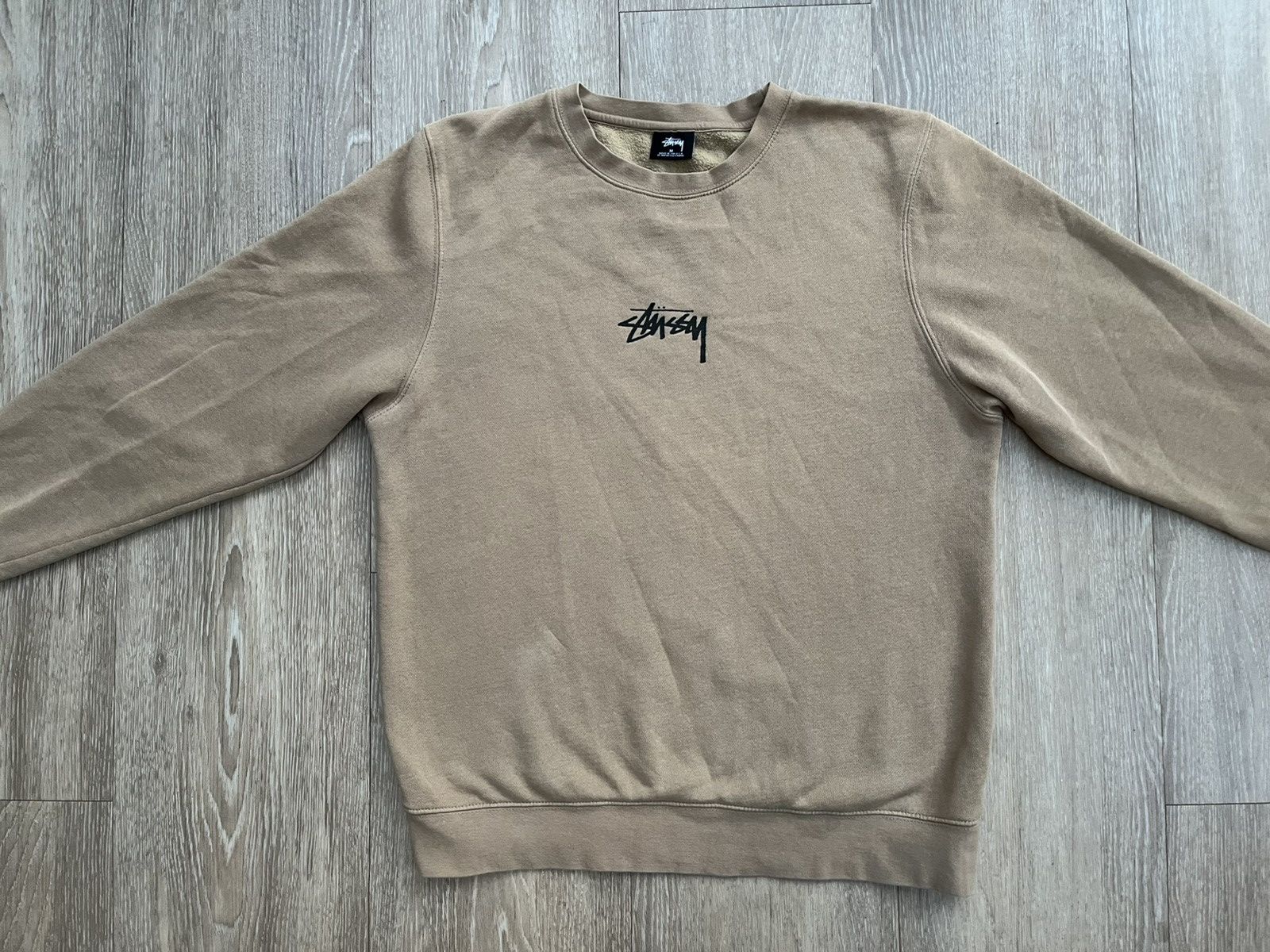 stussy cotton slub rib crew ニット　XL 新品 STUSSY ステューシー セーター メンズ Cotton Slub Rib Crew