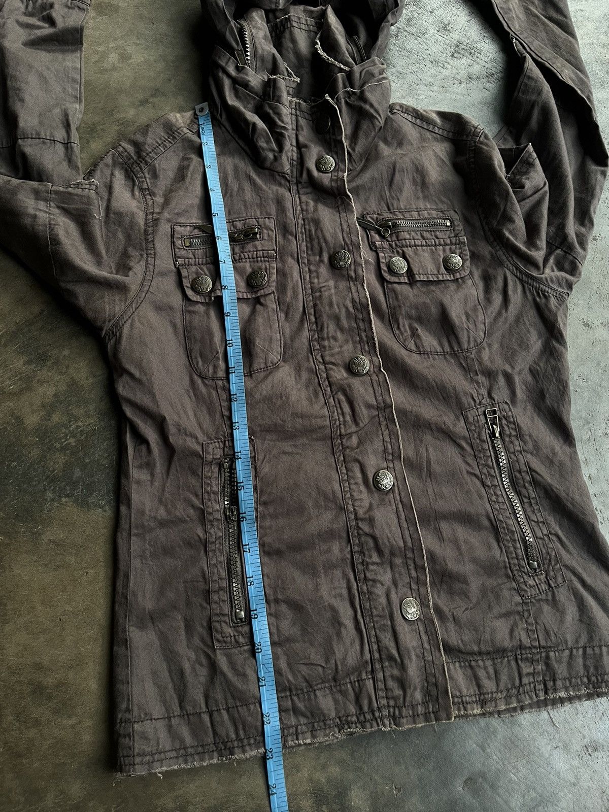 If Six Was Nine JAPANESE CORNFLAKE BONO GOA STYLE JACKET GOTHIC PUNK STYLE Size US S / EU 44-46 / 1 - 12 Thumbnail